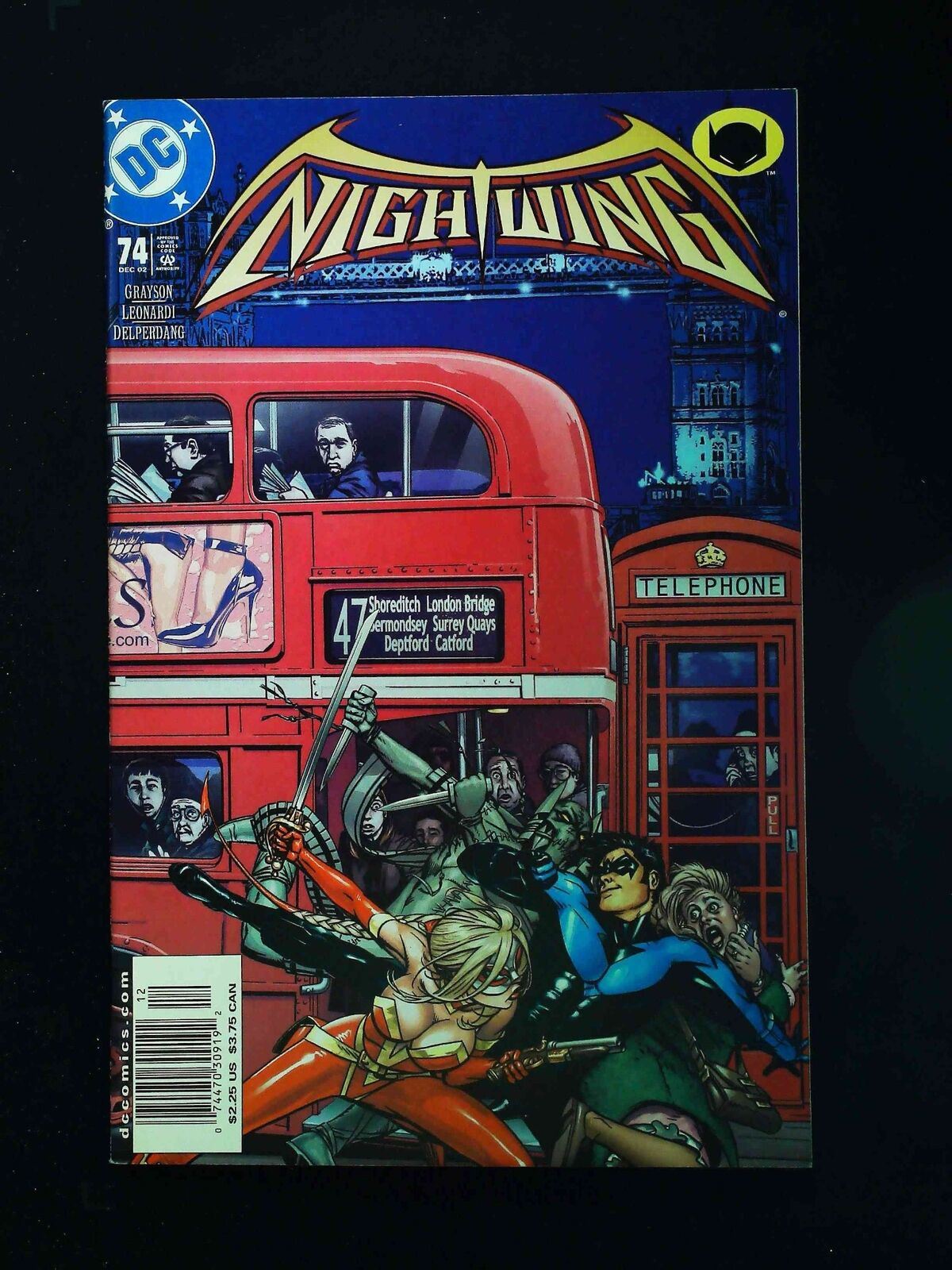 Nightwing #74 Dc Comics 2002 Nm Newsstand