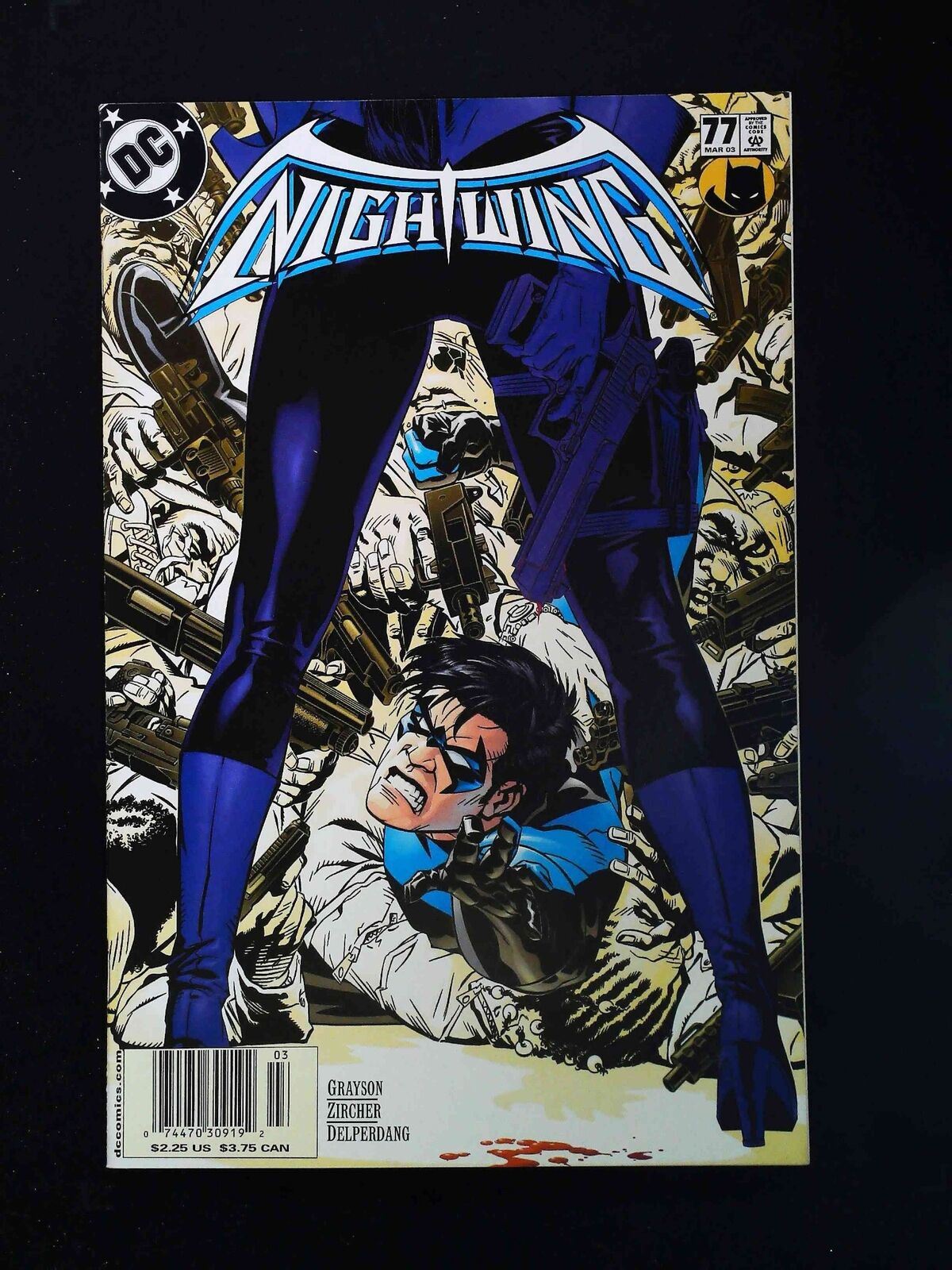 Nightwing #77 Dc Comics 2003 Nm- Newsstand
