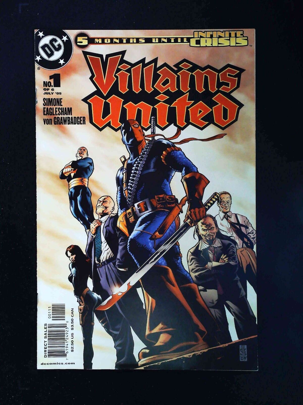 Villains United #1 Dc Comics 2005 Vf+