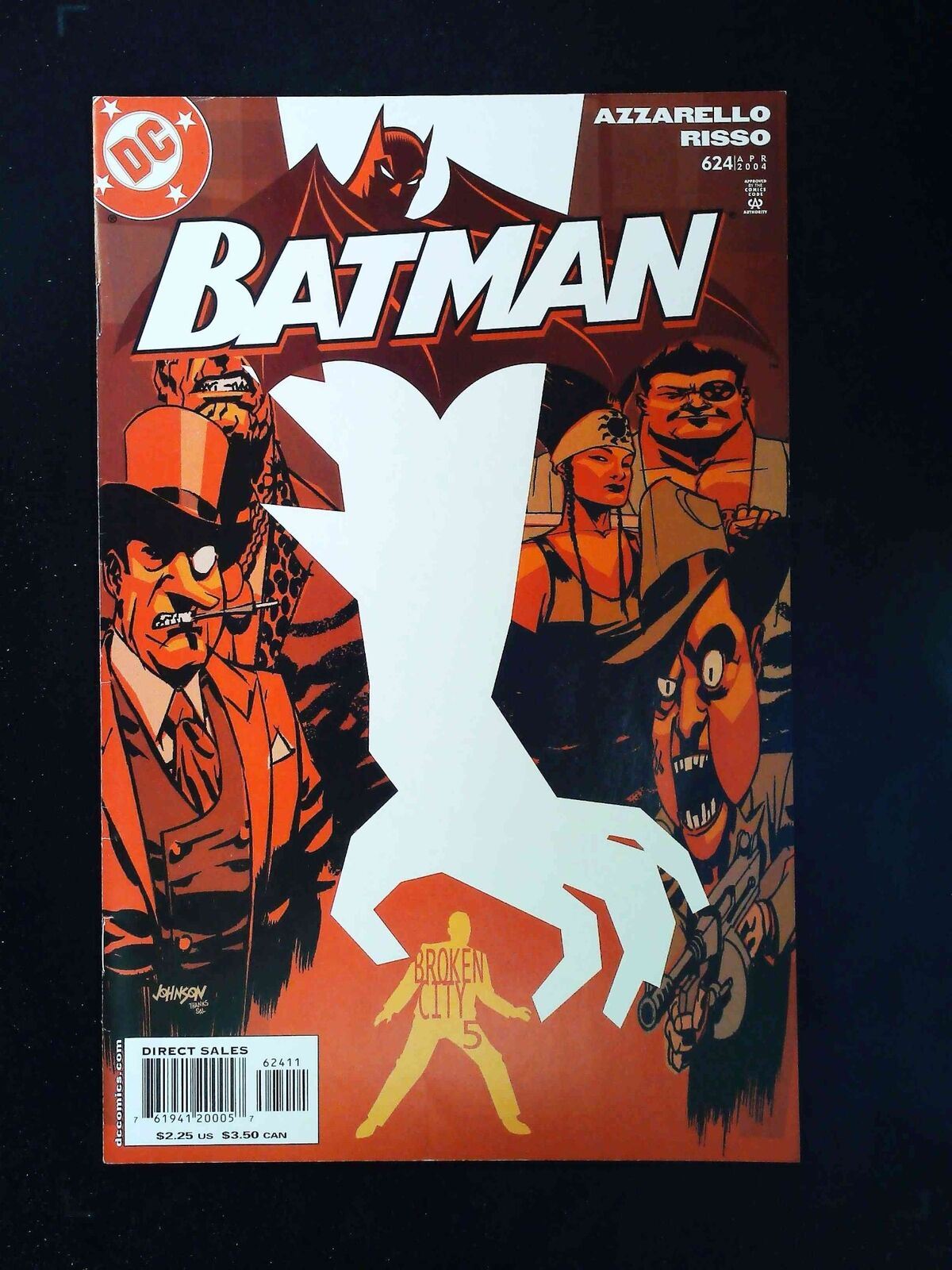 Batman #624 Dc Comics 2004 Vf+