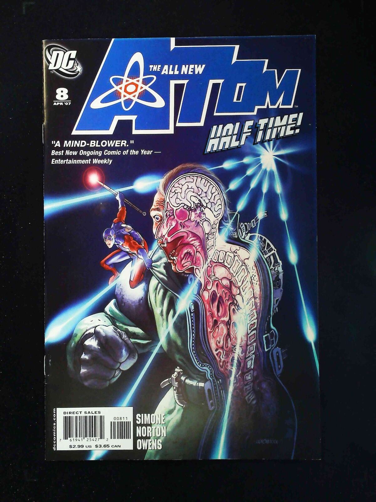 All New Atom #8 Dc Comics 2007 Vf+
