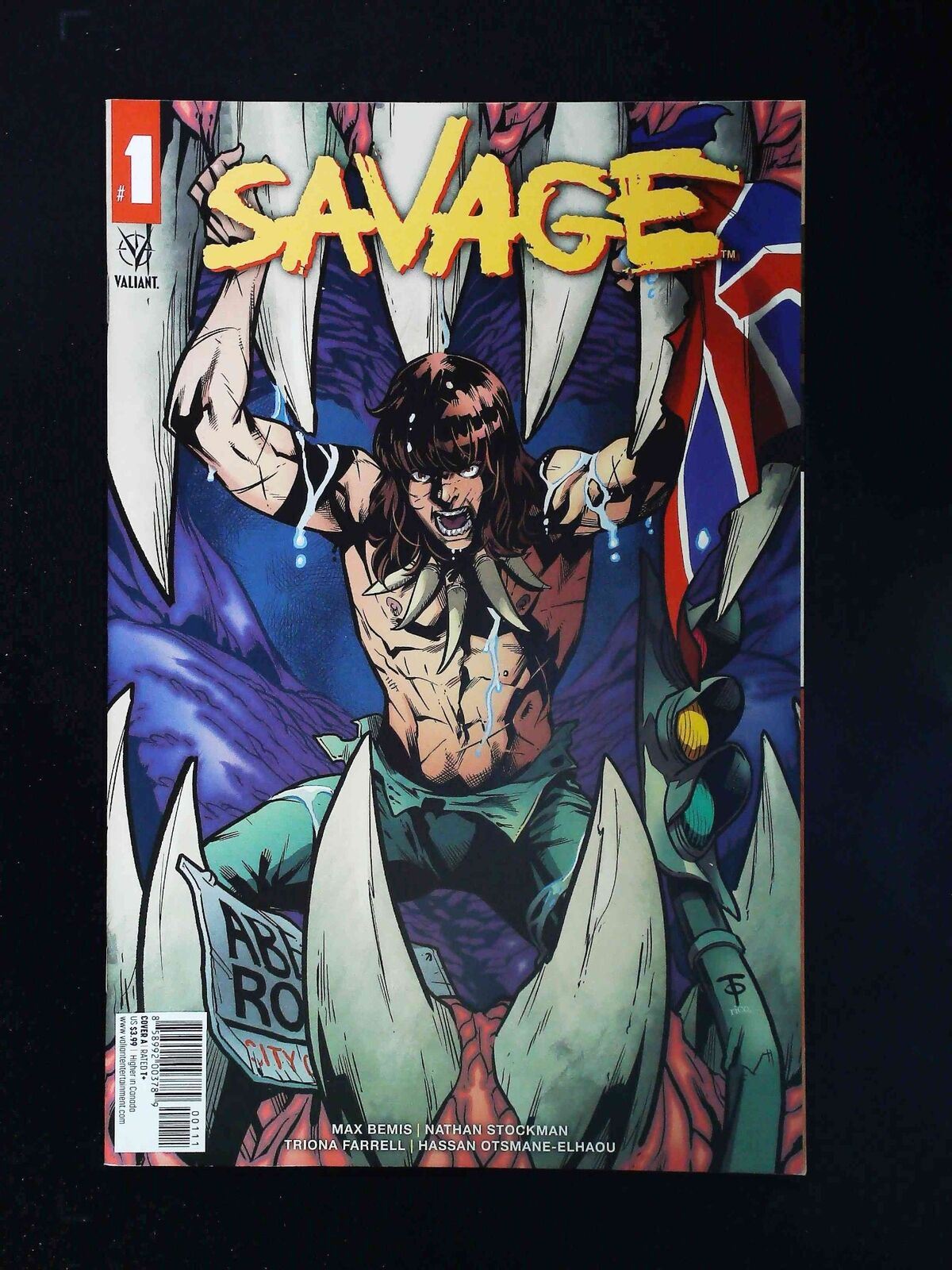 Savage #1 Valiant Comics 2021 Nm-