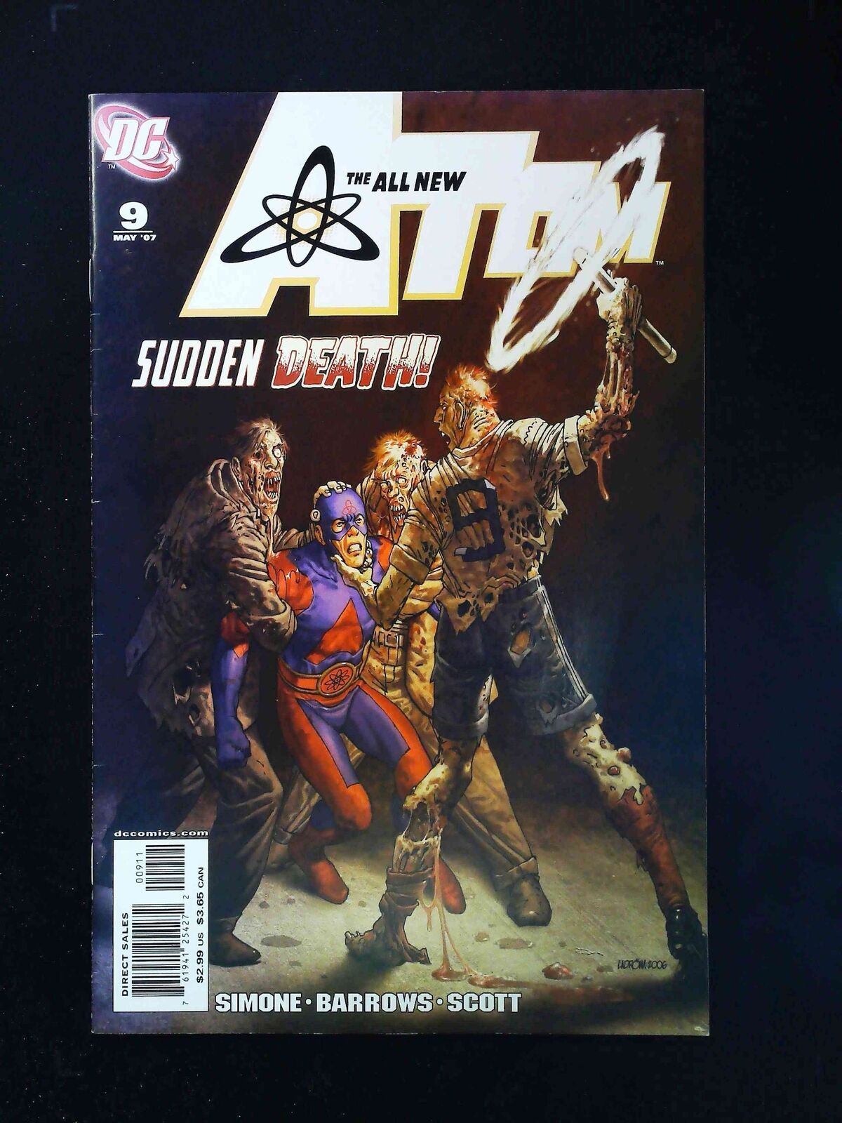 All New Atom #9 Dc Comics 2007 Vf+