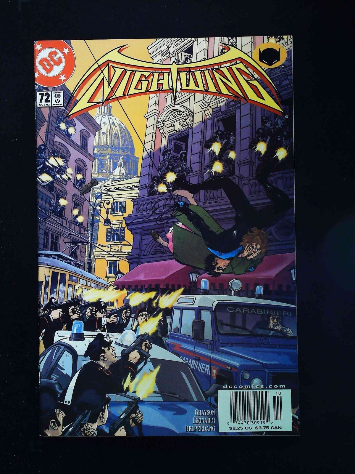 Nightwing #72 Dc Comics 2002 Nm Newsstand