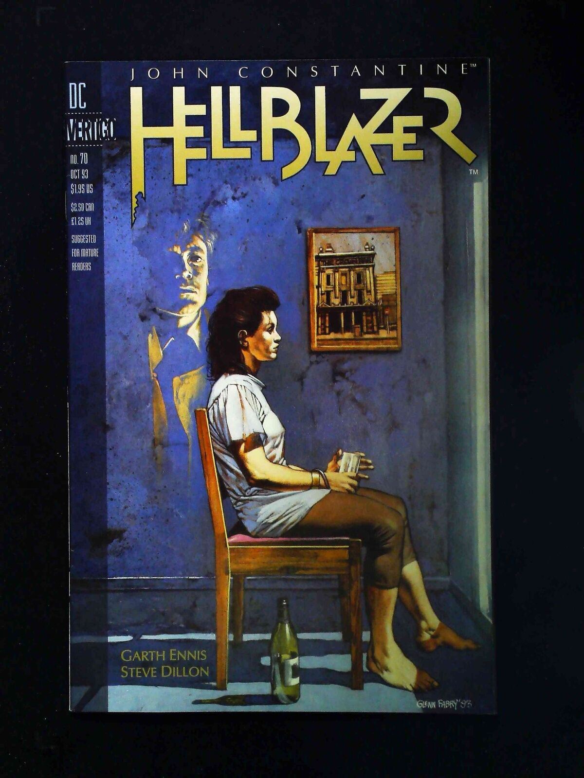 Hellblazer #70 Dc/Vertigo Comics 1993 Vf+