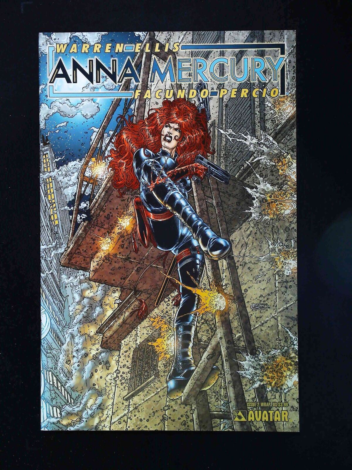 Anna Mercury #2B Avatar Comics 2008 Nm+ Ryp Variant