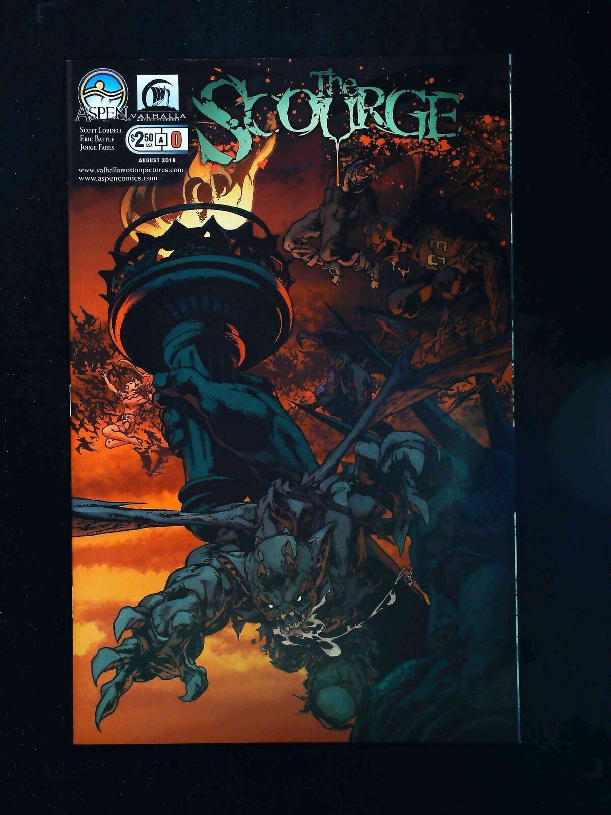 Scourge #0 Aspen Comics 2010 Nm+