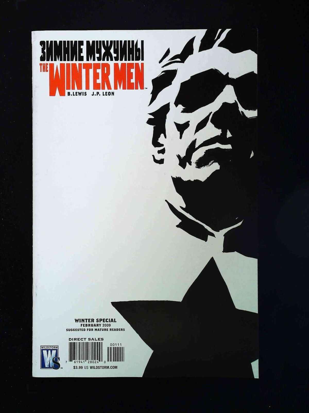 Winter Men Winter Special #1 Dc/Wildstorm Comics 2009 Vf+