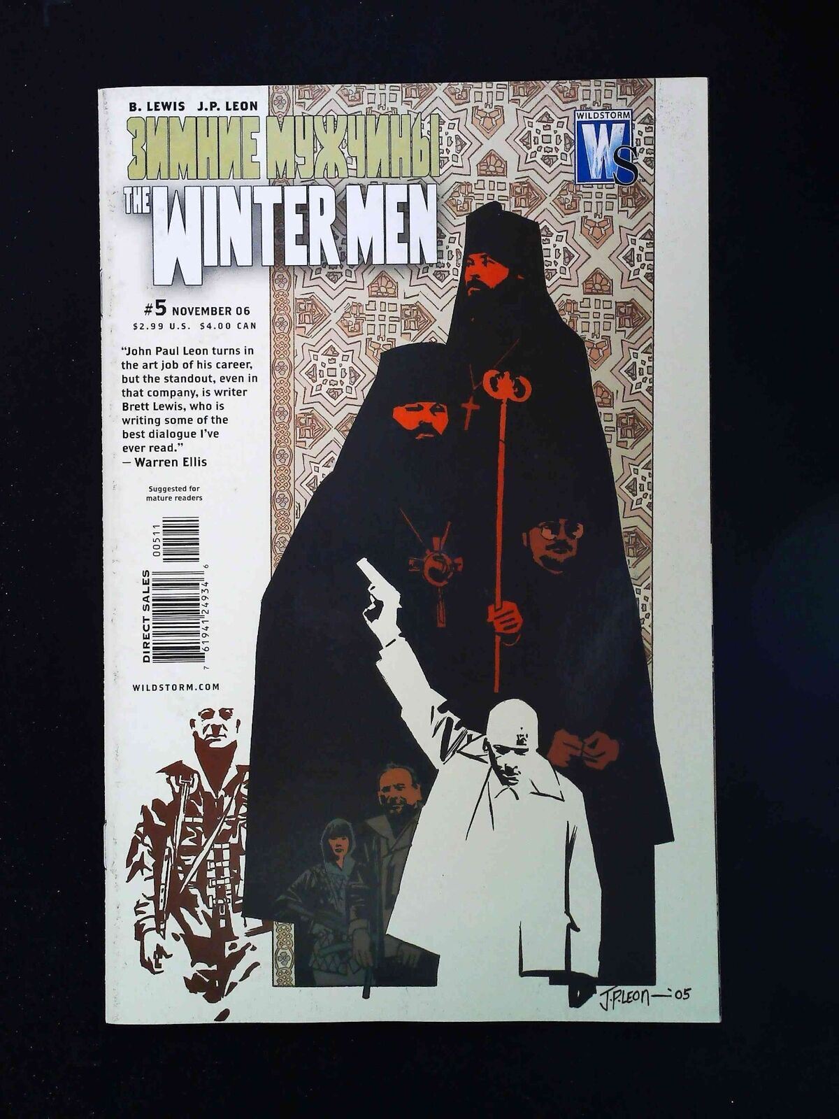 Winter Men #5 Dc/Wildstorm Comics 2006 Vf