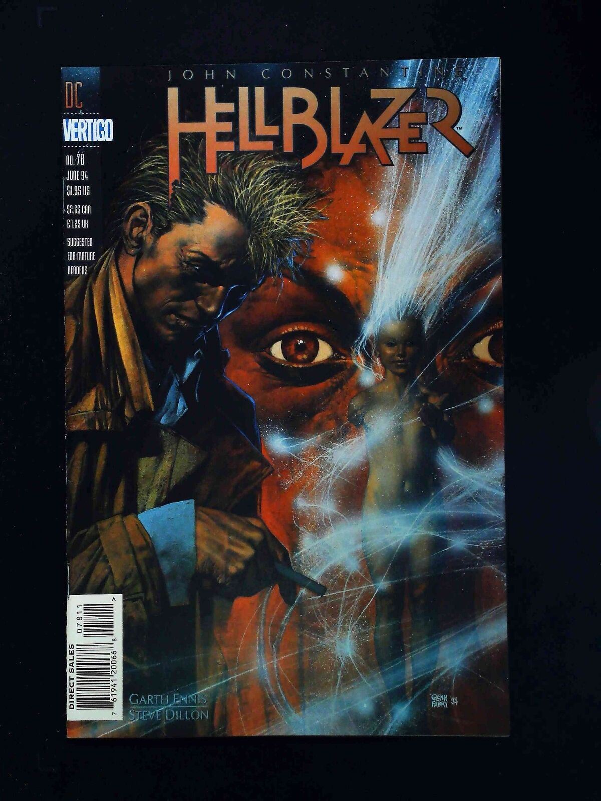 Hellblazer #78 Dc/Vertigo Comics 1994 Vf+