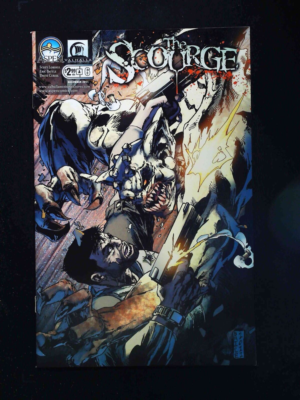 Scourge #6 Aspen Comics 2011 Vf/Nm