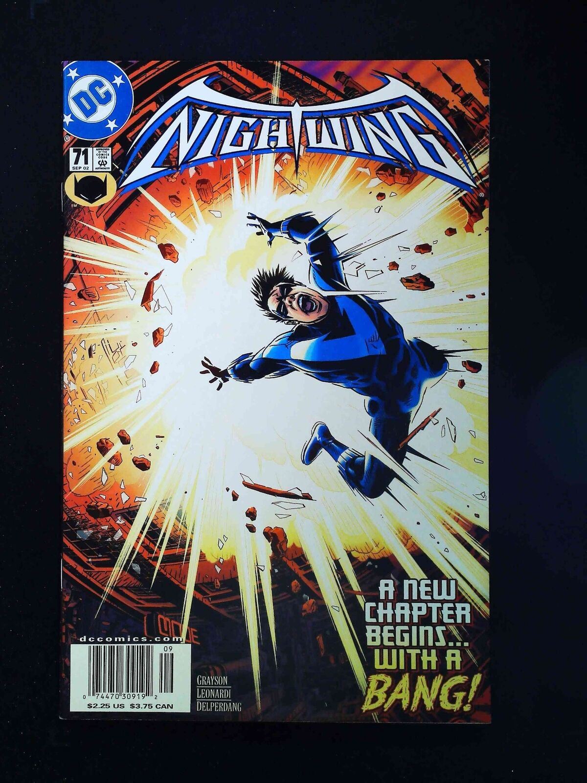 Nightwing #71 Dc Comics 2002 Nm Newsstand