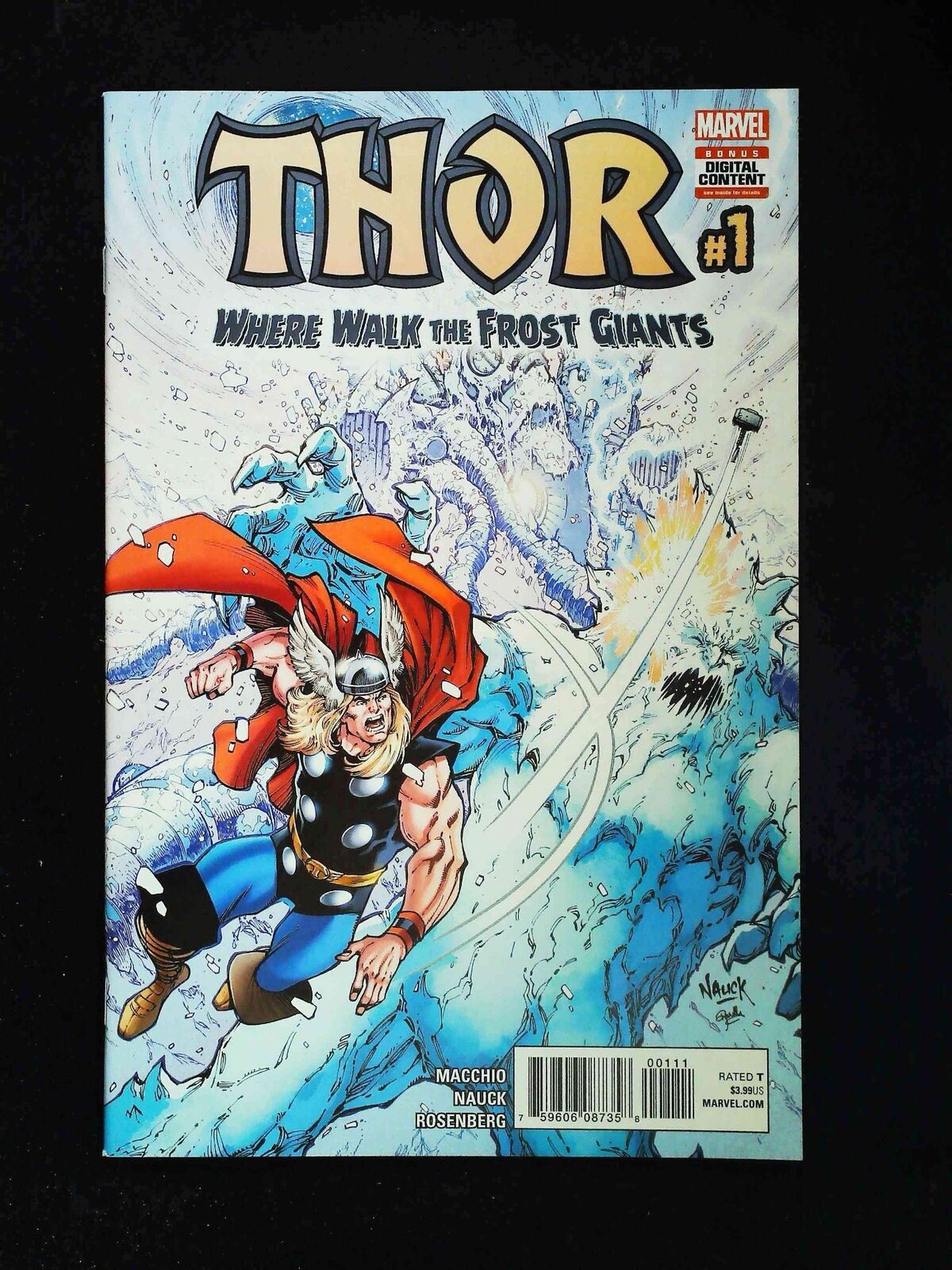 Thor Where Walk The Frost Giants #1 Marvel Comics 2017 Nm