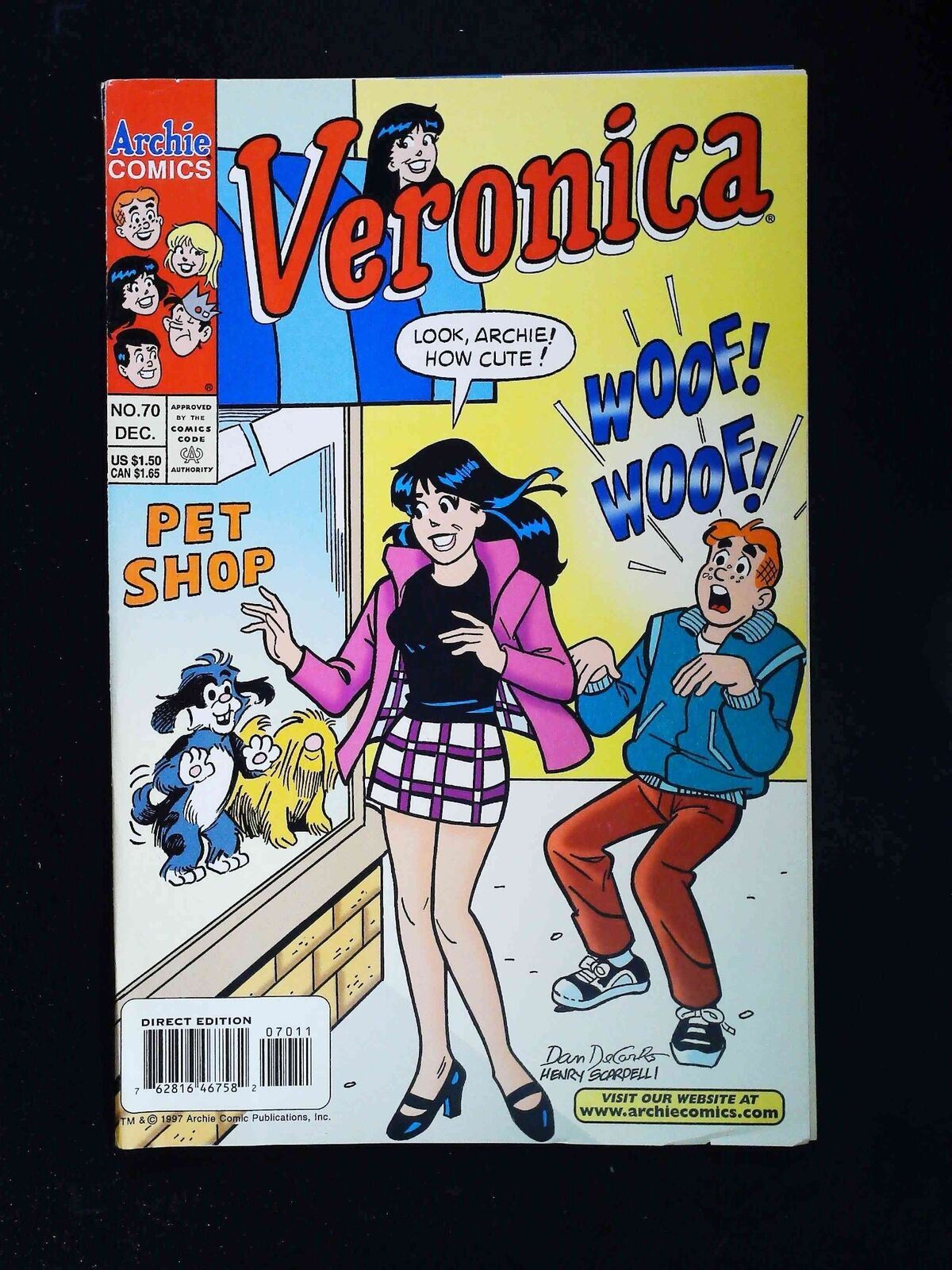 Veronica #70 Archie Comics 1997 Vf