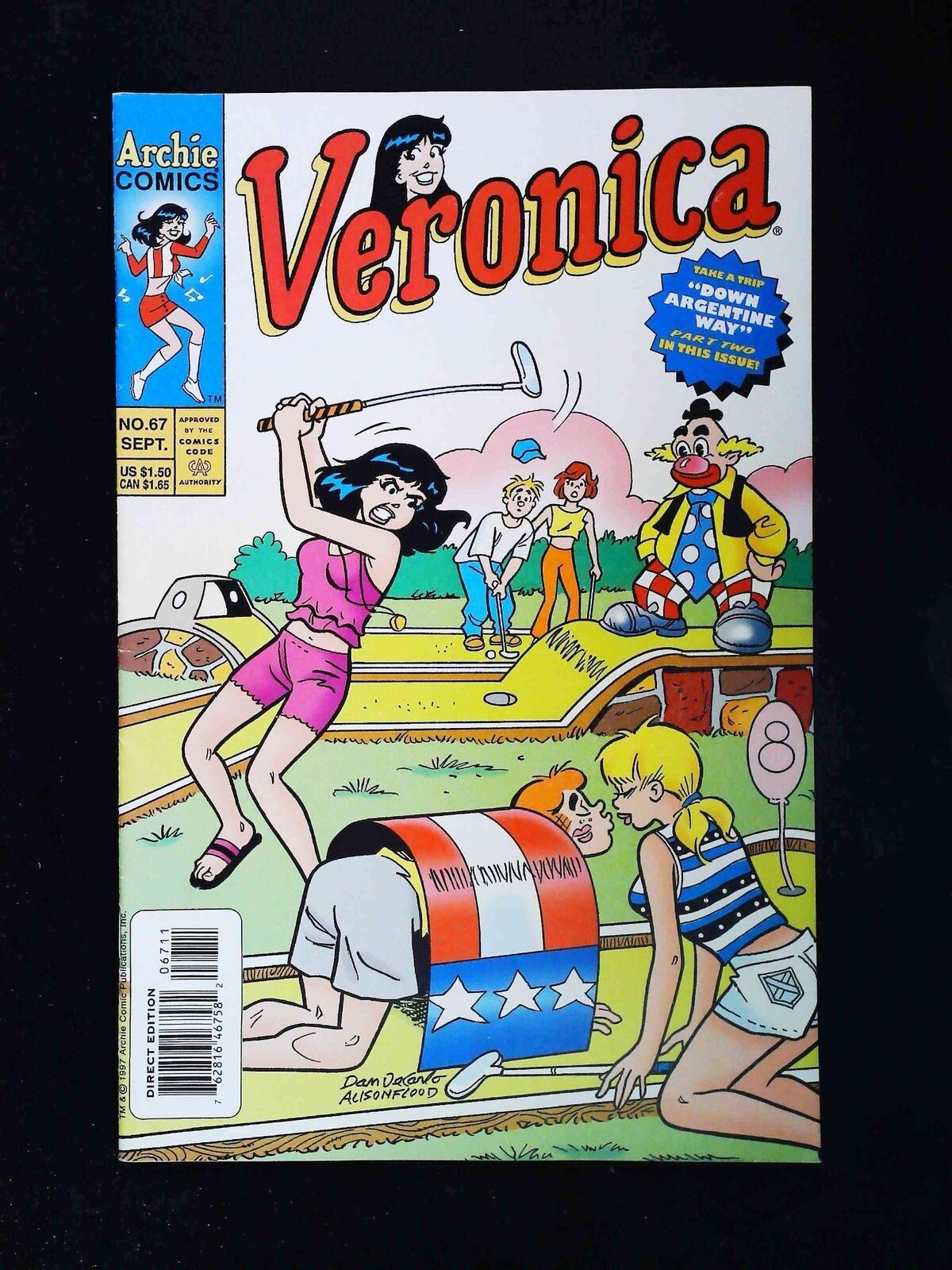 Veronica #67 Archie Comics 1997 Vf+