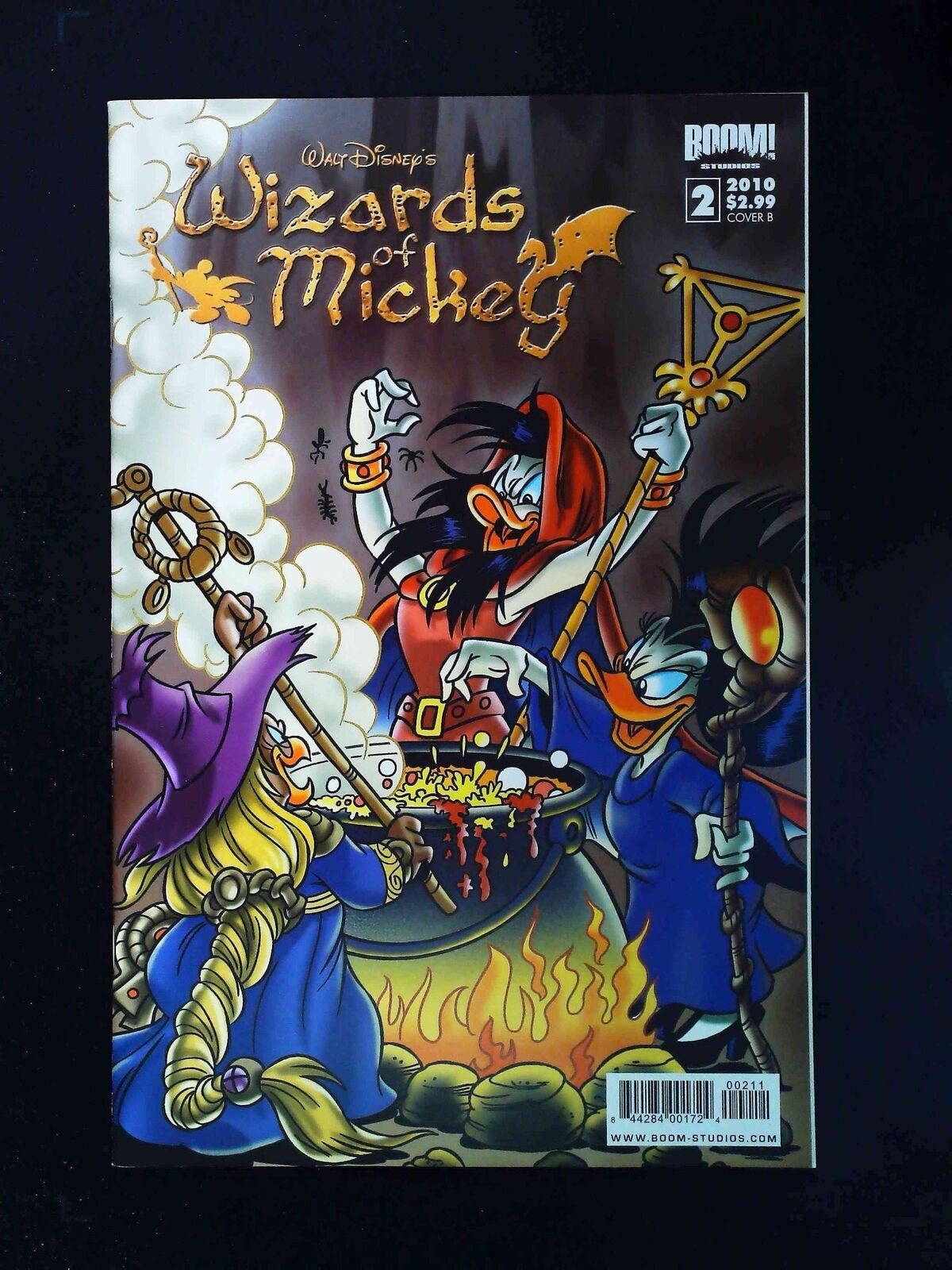 Wizards Of Mickey #2B Dc Comics 2010 Nm- Variant Cover