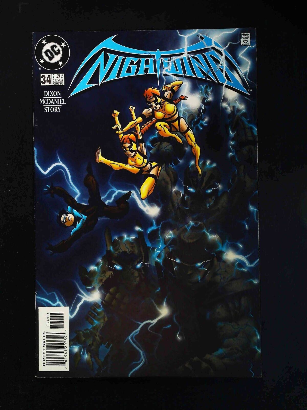 Nightwing #34 Dc Comics 1999 Vf+