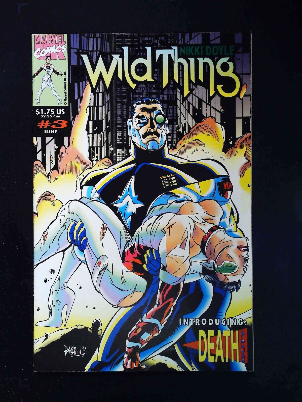 Wildthing #3 Marvel Comics 1993 Vf+