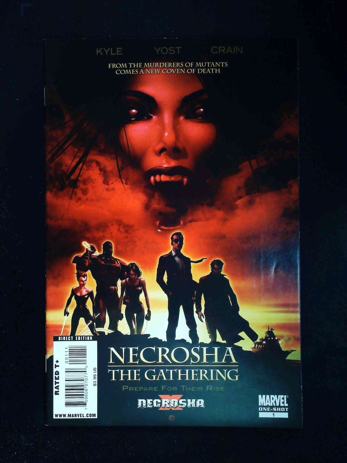 X Necrosha The Gathering #1 Marvel Comics 2009 Nm