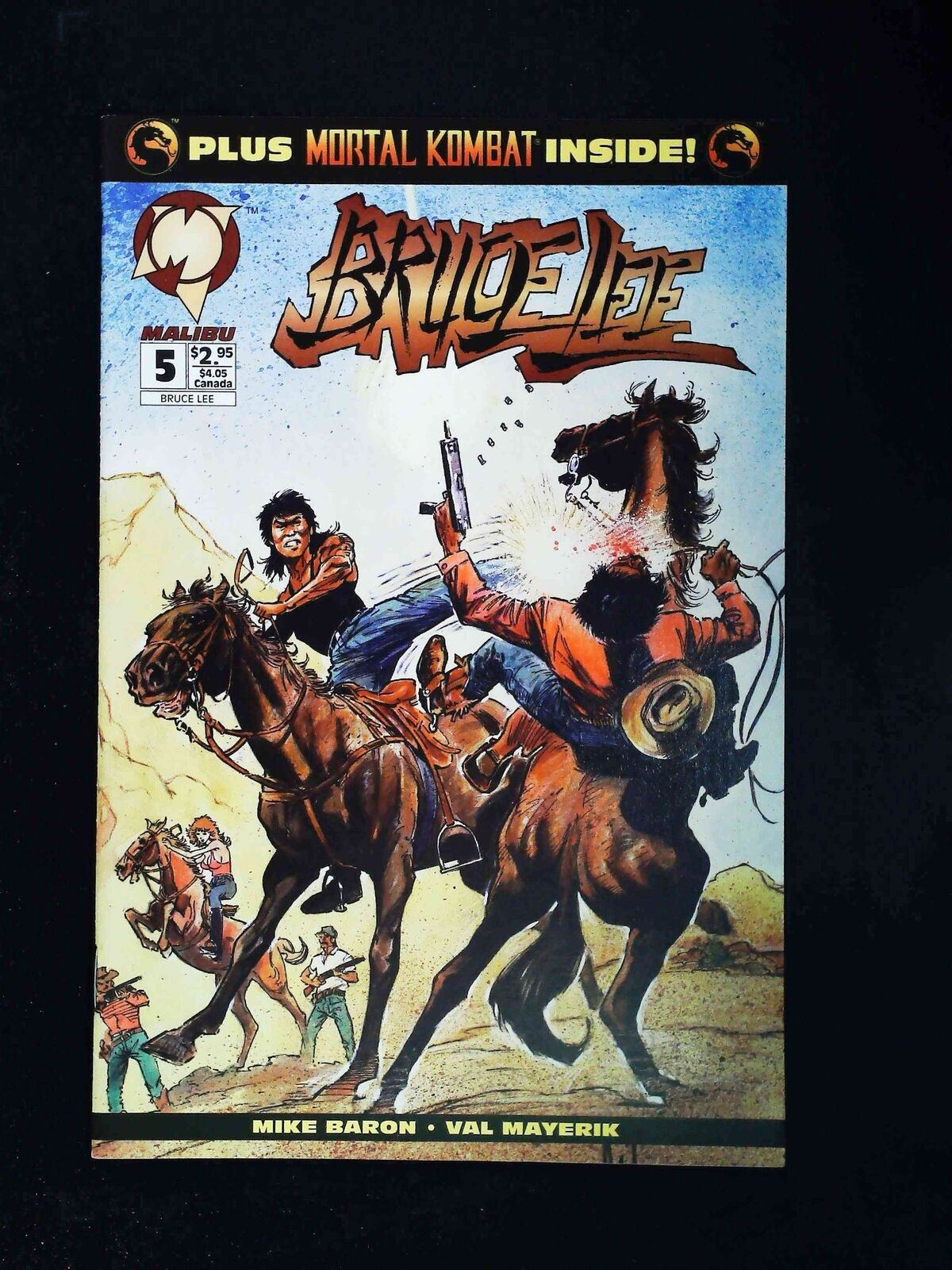 Bruce Lee #5 Malibu Comics 1994 Vf+