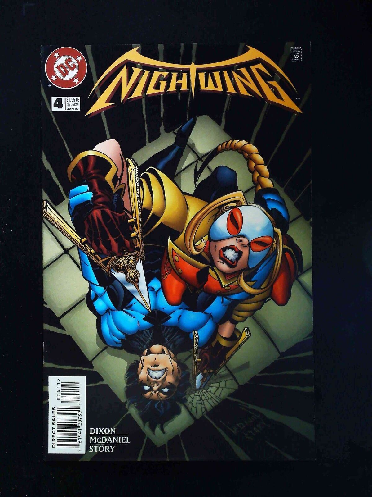Nightwing #4 Dc Comics 1997 Vf+