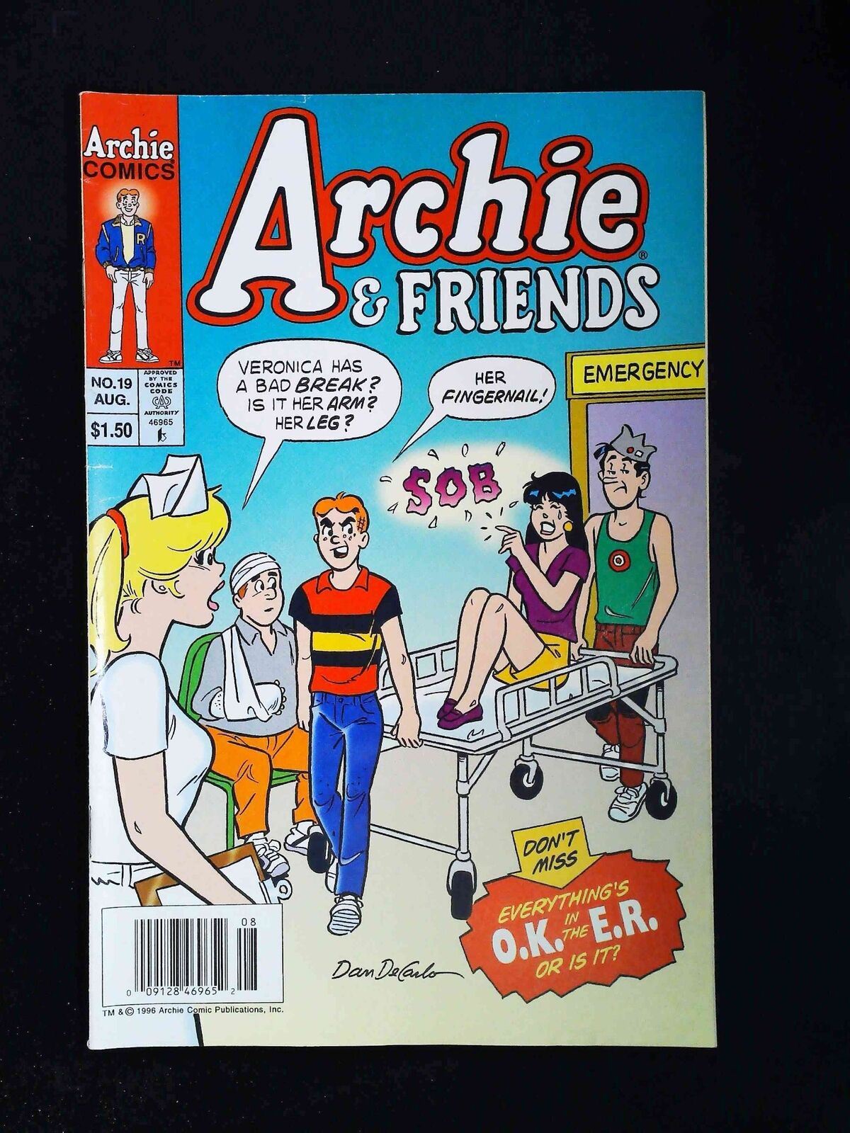 Archie And Friends #19 Archie Comics 1996 Vf Newsstand