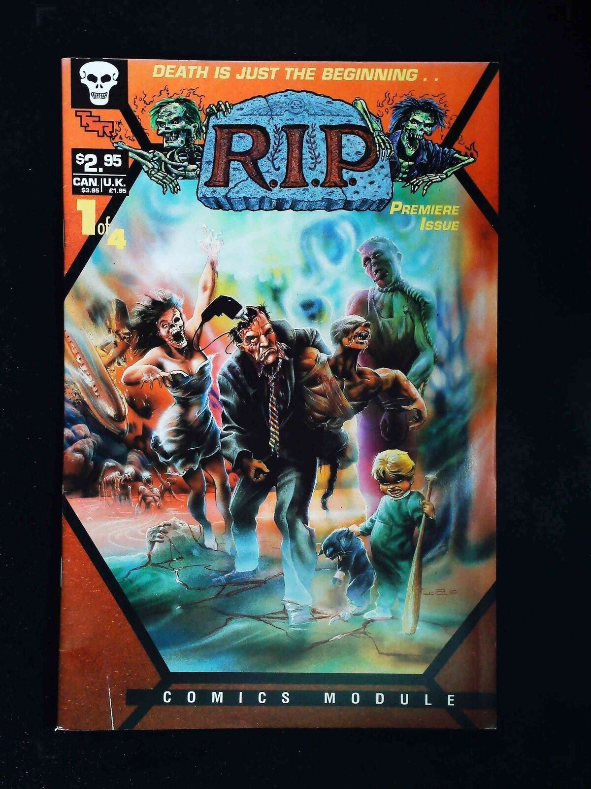 Rip Comics Module #1 Tsr Comics 1990 Vf-