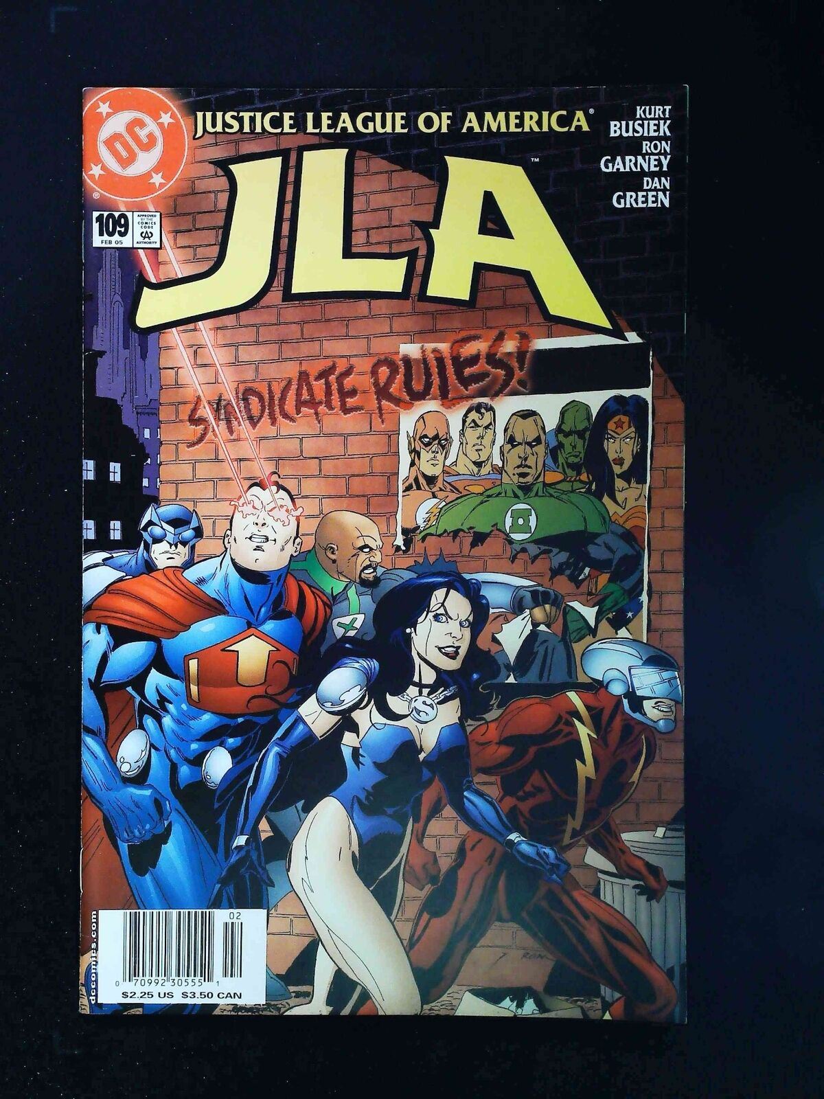 Jla #109 Dc Comics 2005 Vf/Nm Newsstand