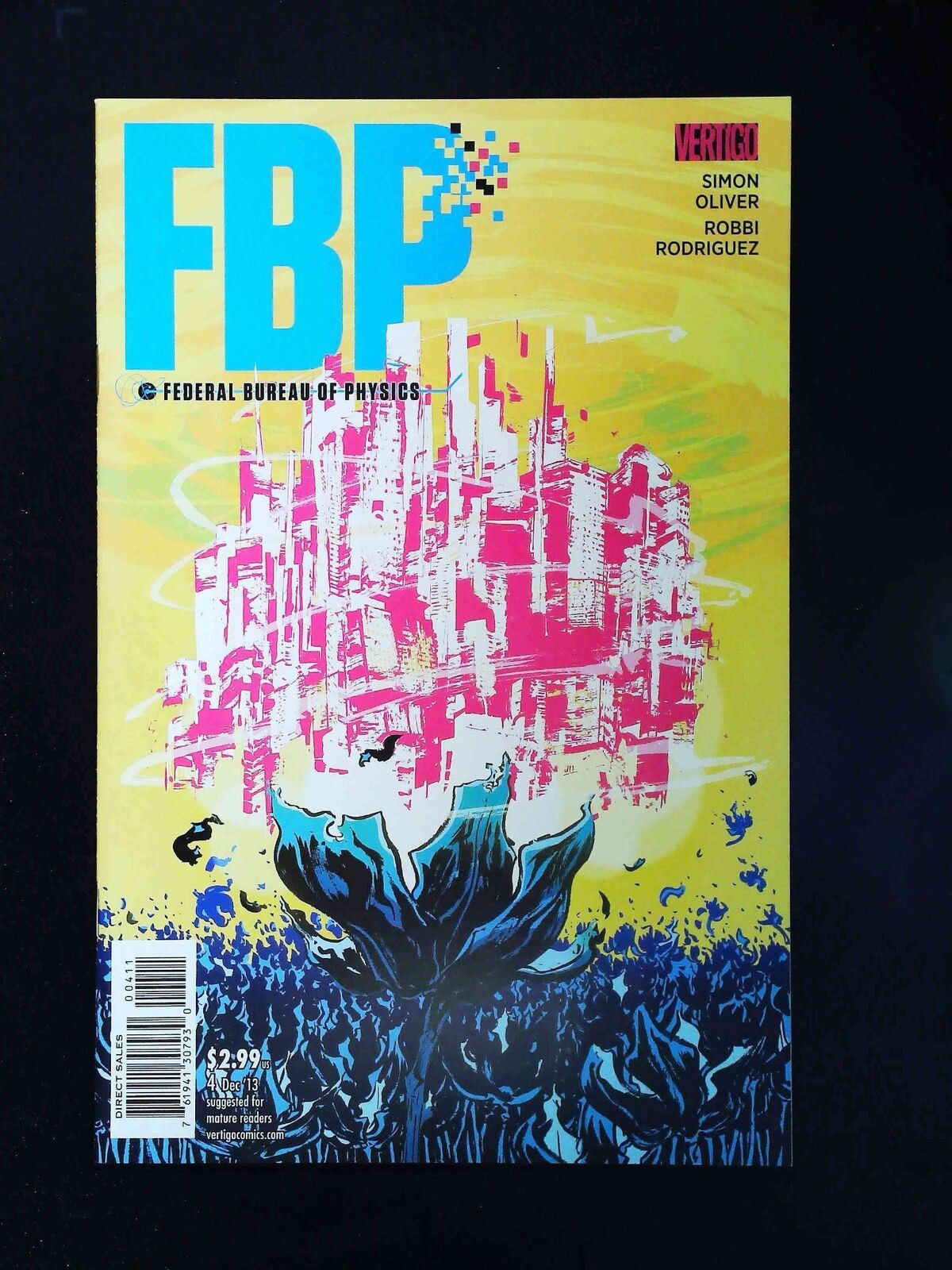 Fbp Federal Bureau Of Physics Collider #4 Dc/Vertigo Comics 2013 Nm