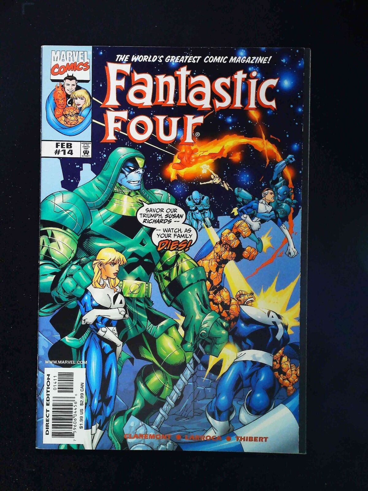 Fantastic Four #14 (3Rd Series) Marvel Comics 1999 Vf+