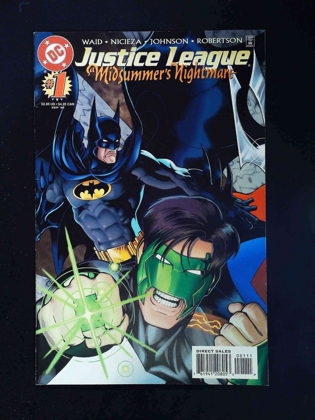 Justice League A Midsummer'S Nightmare #1 Dc Comics 1996 Vf+