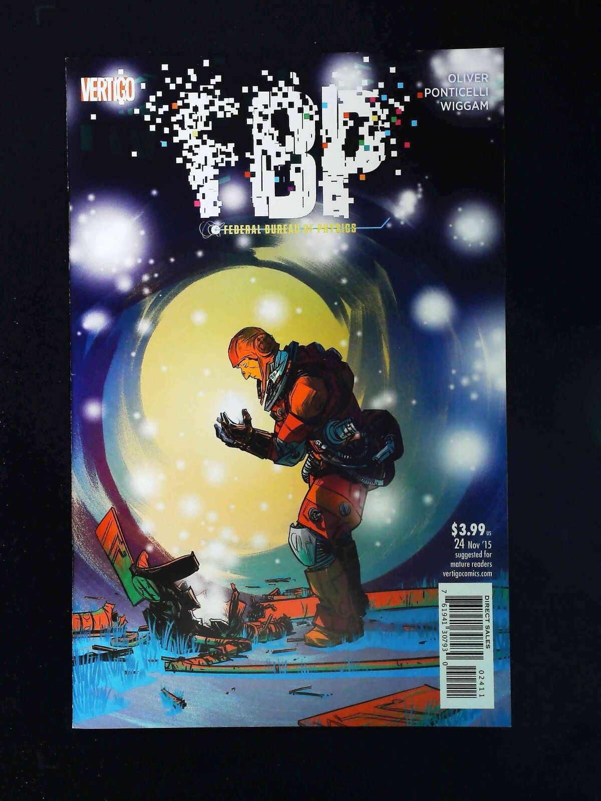 Fbp Federal Bureau Of Physics Collider #24 Dc/Vertigo Comics 2015 Vf/Nm