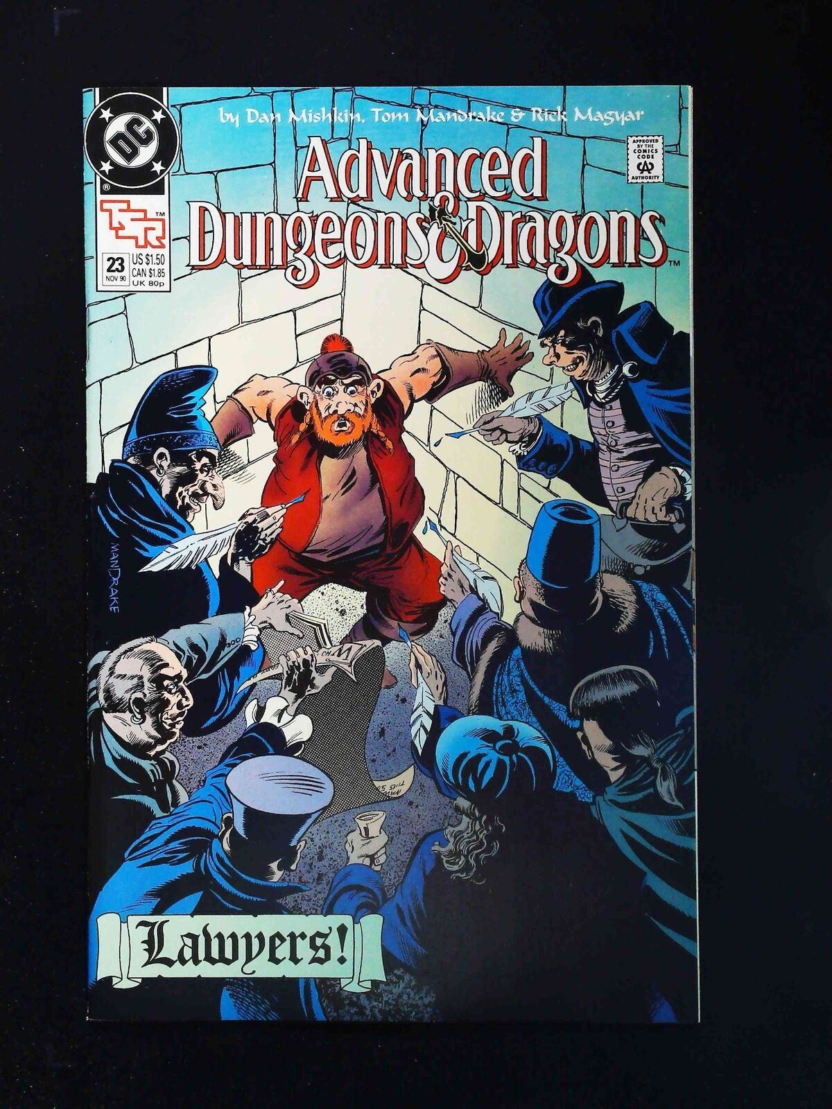 Advanced Dungeons And Dragons #23 Dc Comics 1990 Vf/Nm