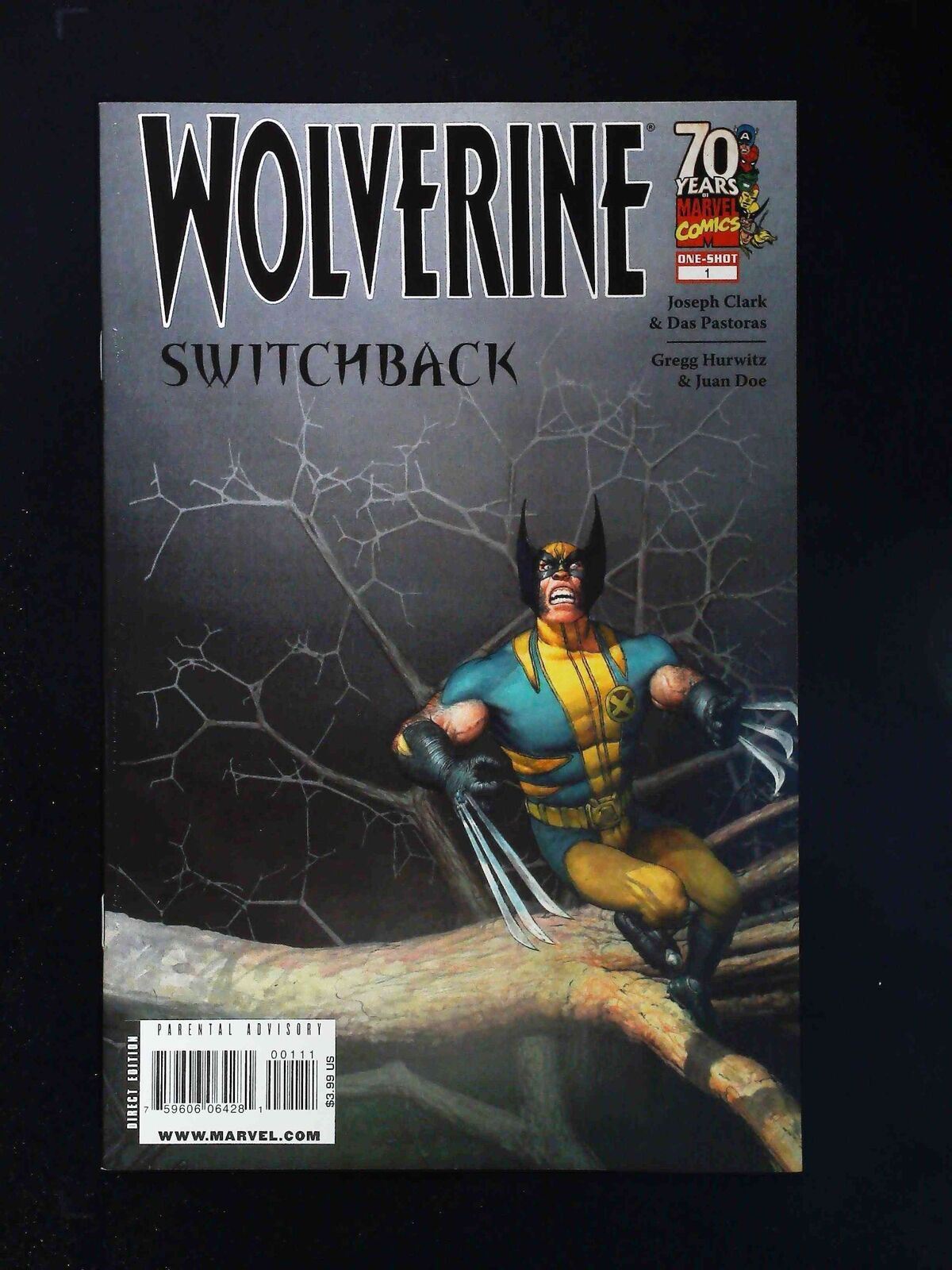 Wolverine Switchback #1 Marvel Comics 2009 Nm-