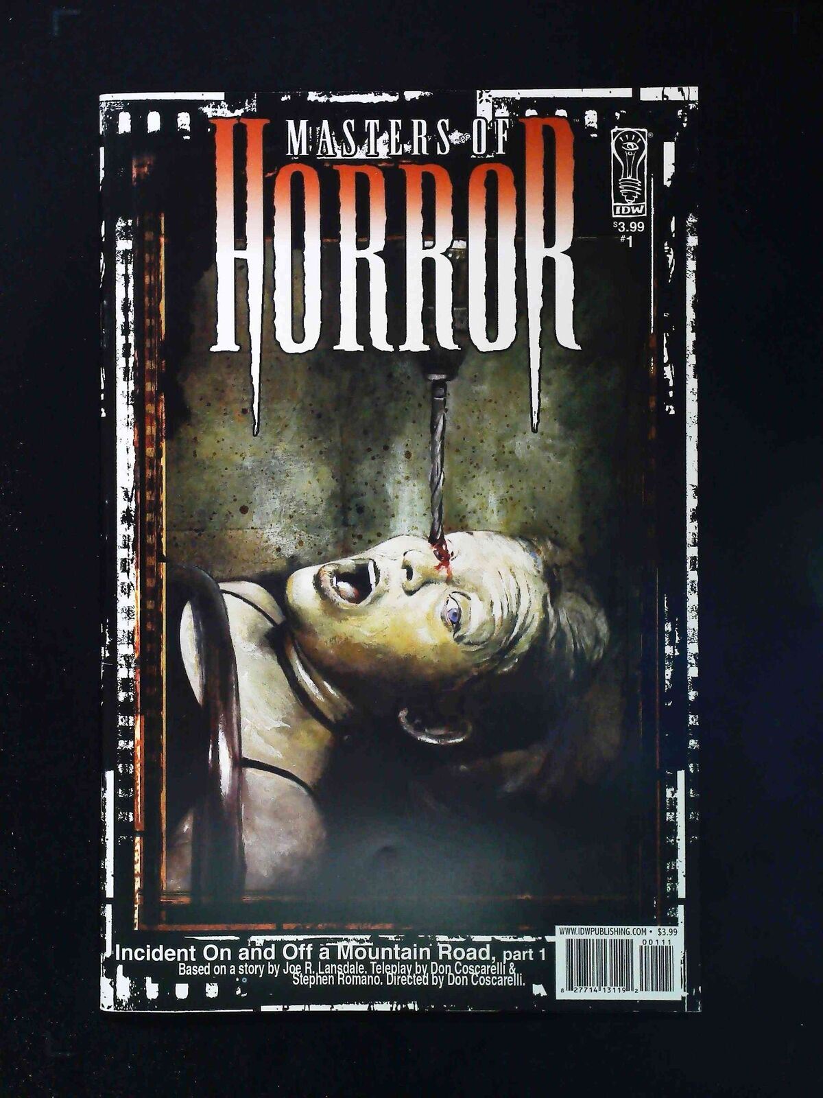 Masters Of Horror #1 Idw Comics 2005 Vf/Nm