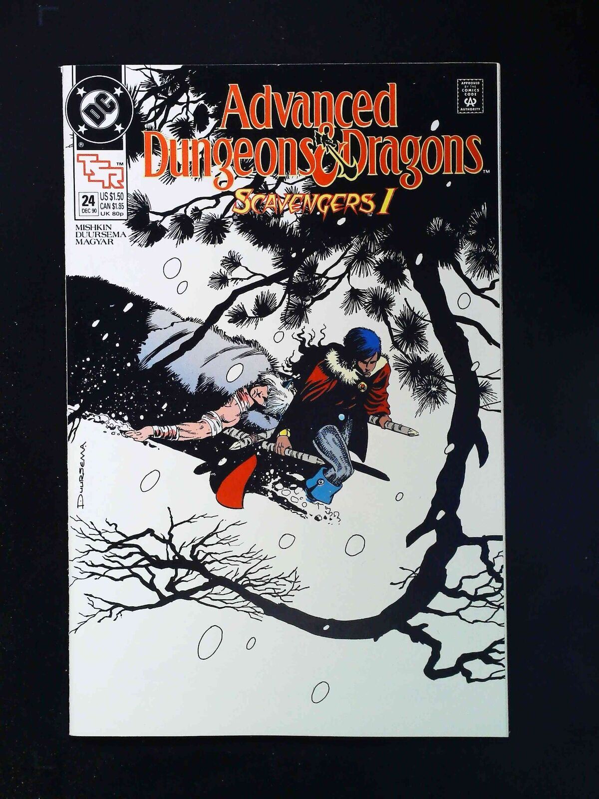 Advanced Dungeons And Dragons #24 Dc Comics 1990 Nm