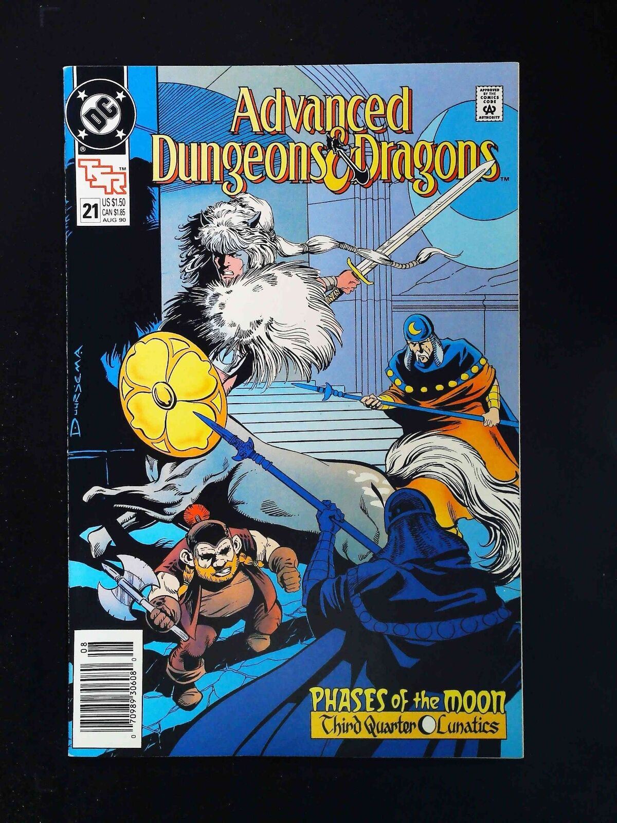 Advanced Dungeons And Dragons #21 Dc Comics 1990 Vf/Nm Newsstand