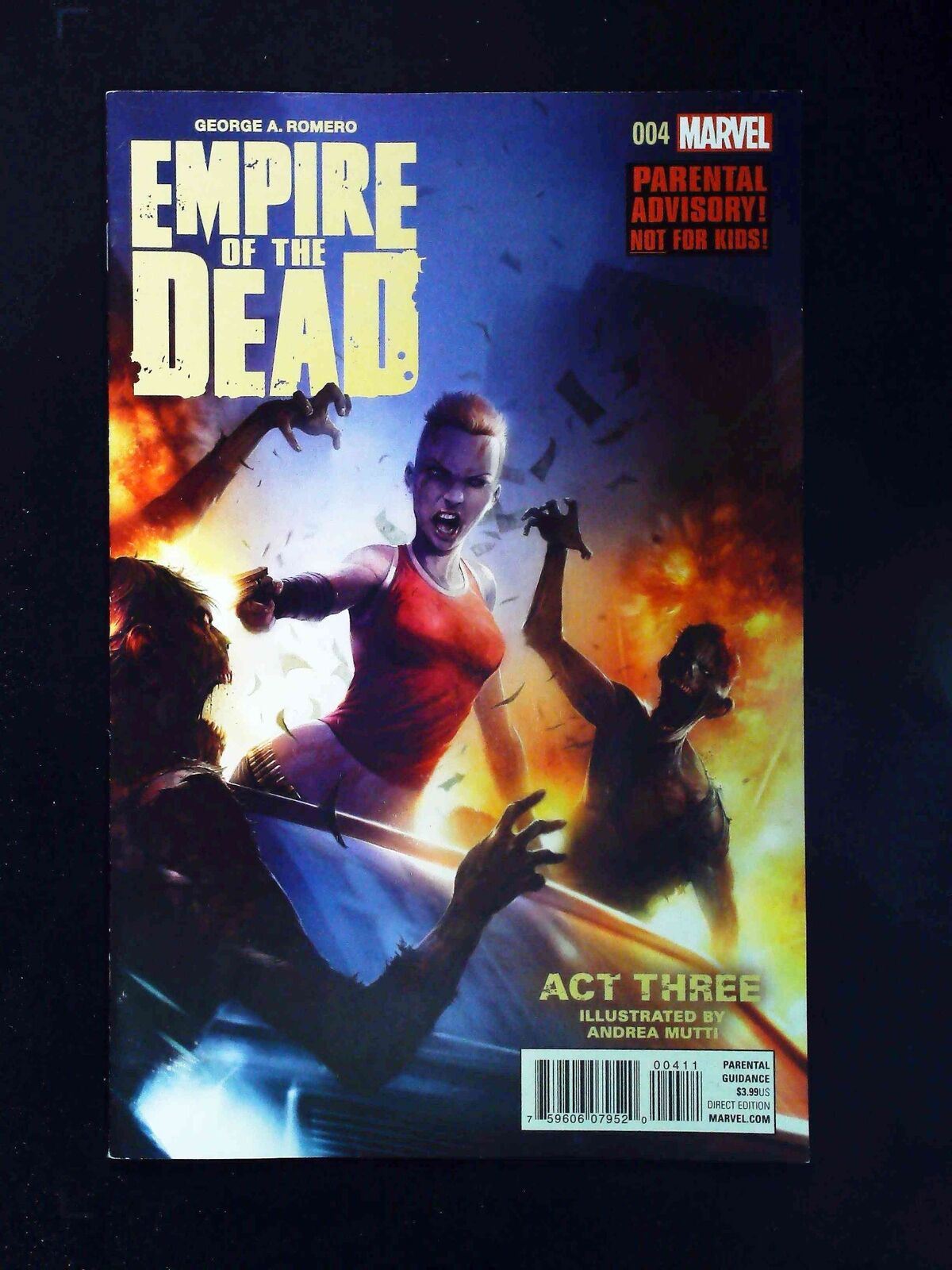 Empire Of The Dead Act Three #4 Marvel Comics 2015 Vf+