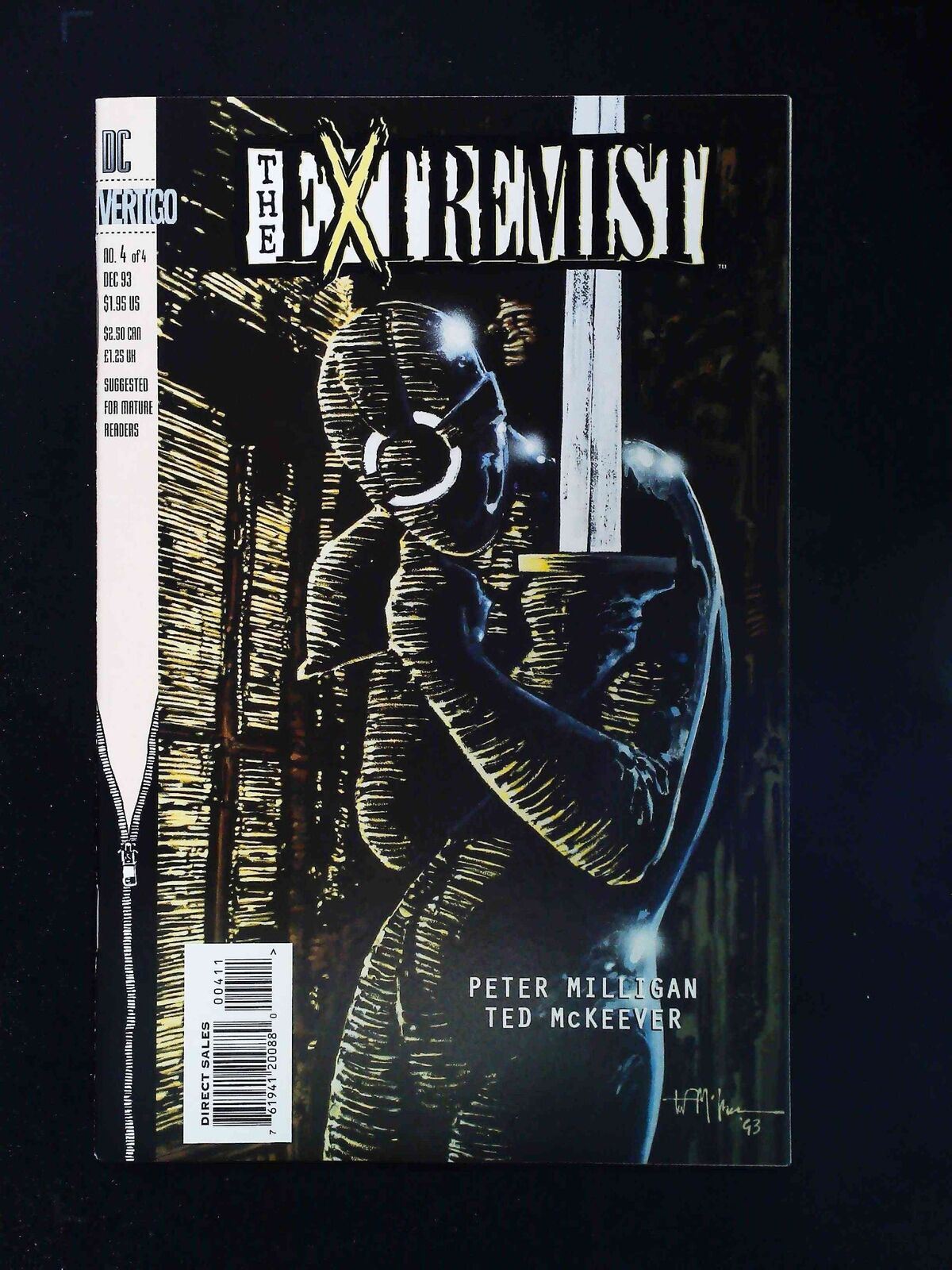 Extremist #4 Dc Comics 1993 Vf/Nm