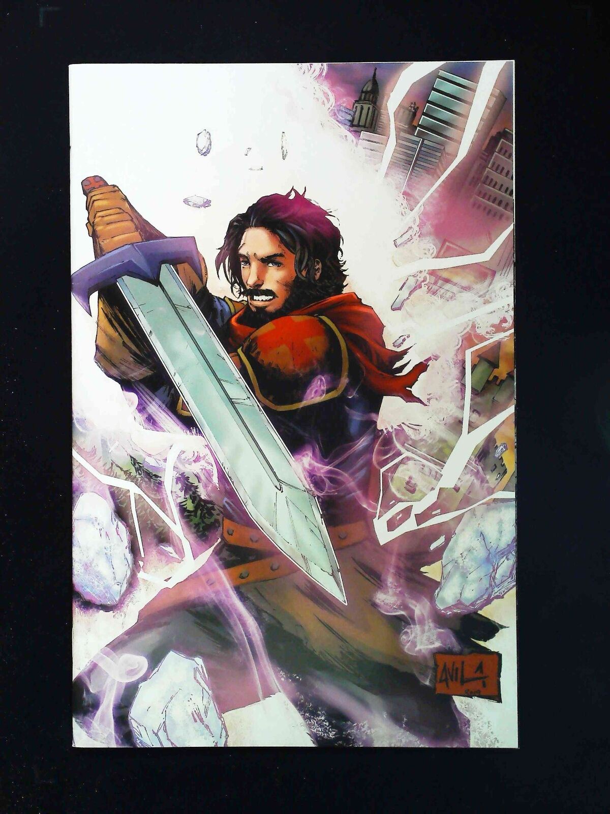 Knights Temporal #1 Aftershock Comics 2019 Vf/Nm Javier Avila Virgin Variant