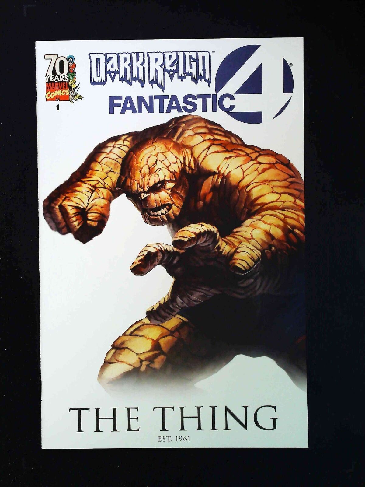 Dark Reign Fantastic Four #1B Marvel Comics 2009 Vf/Nm Djurdjevic Variant