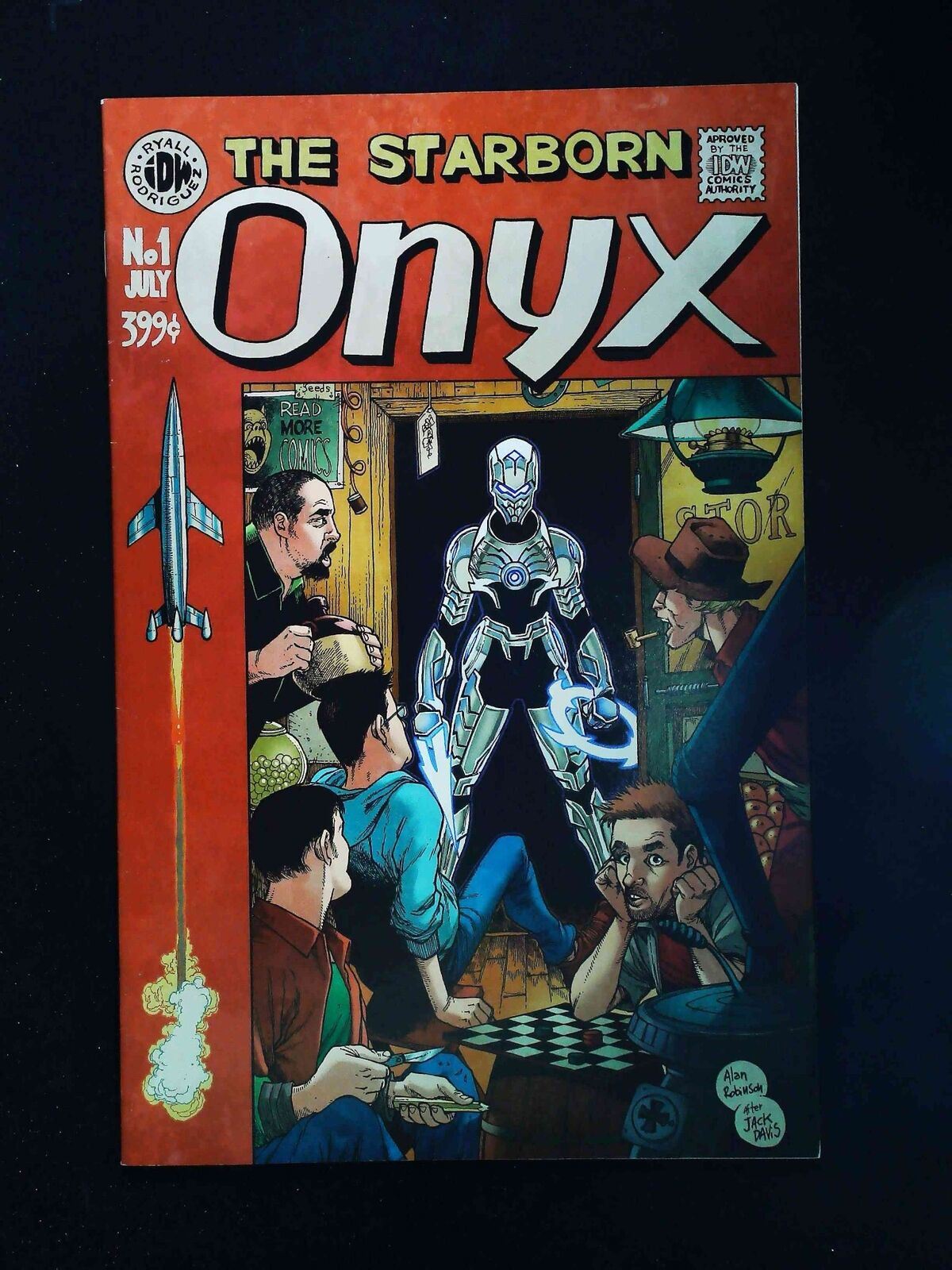 Onyx #1Sub Idw Comics 2015 Vf+ Robinson Variant