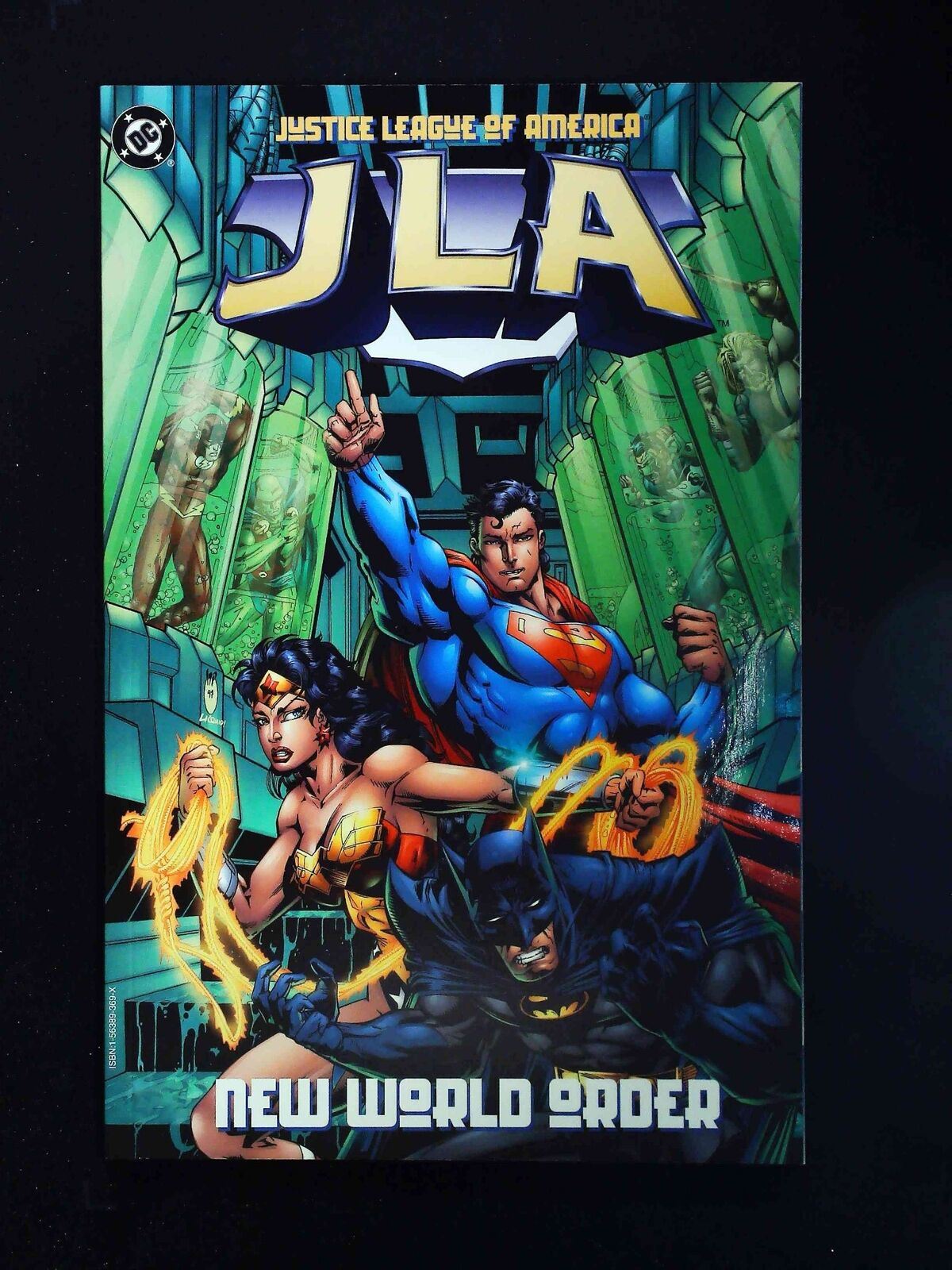 Jla Tpb #1-1St Dc Comics 1997 Nm+ Variant Cover