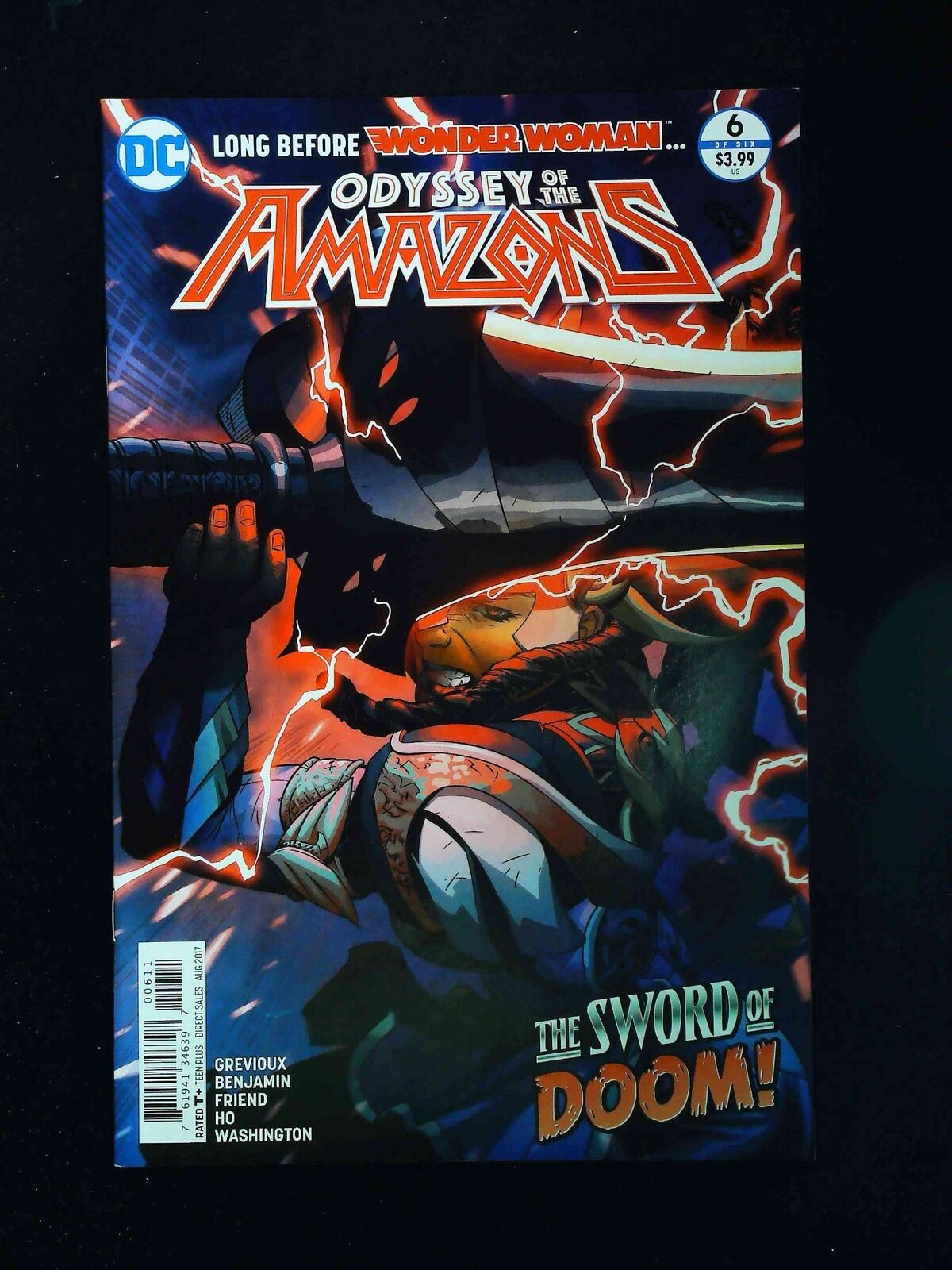 Odyssey Of The Amazons #6 Dc Comics 2017 Nm-