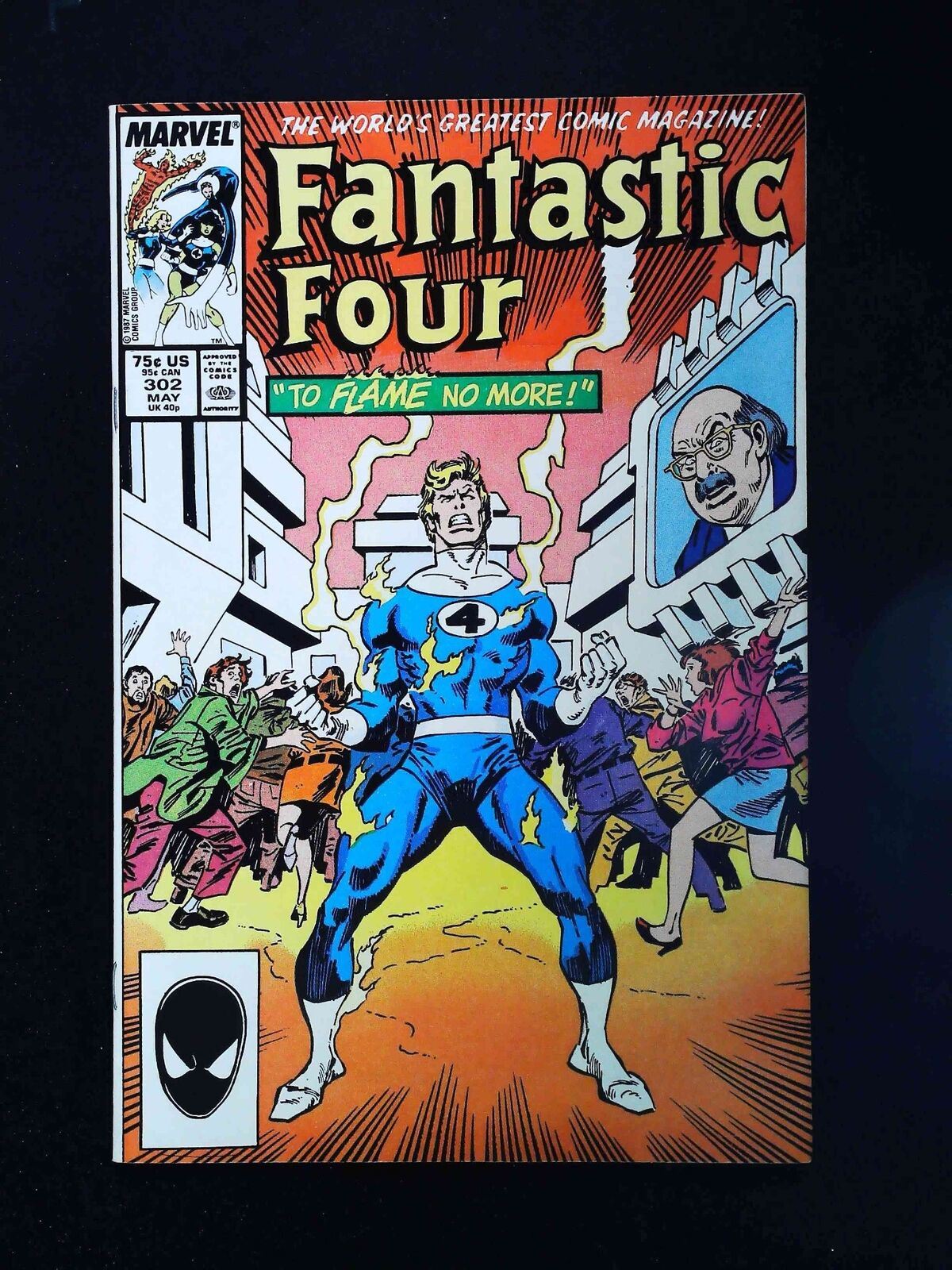 Fantastic Four #302 Marvel Comics 1987 Vf+