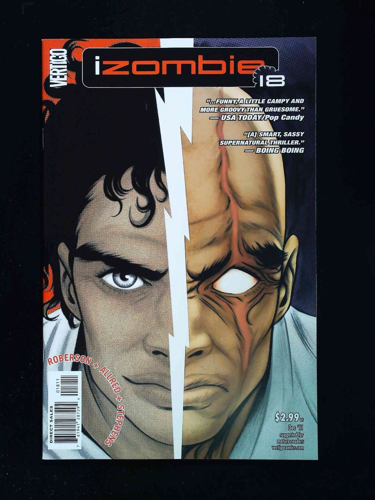 Izombie #18 Dc/Vertigo Comics 2011 Nm-