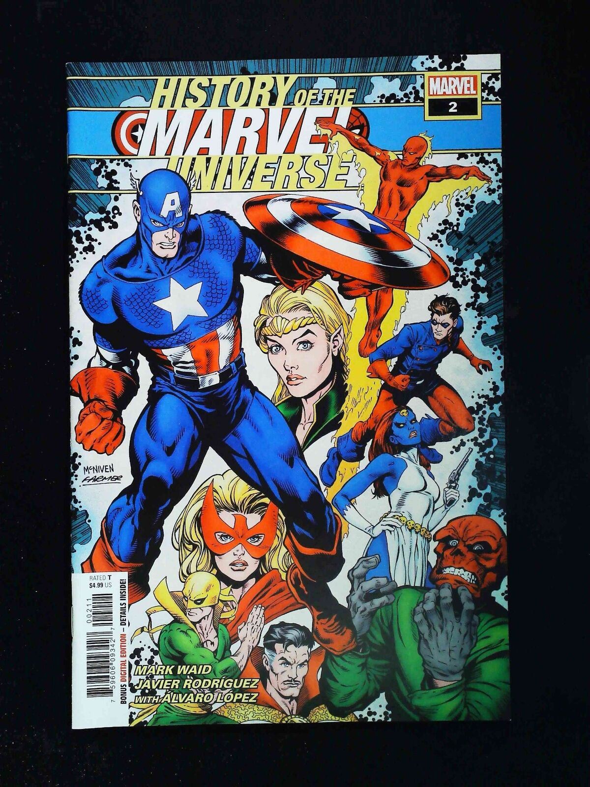 History Of The Marvel Universe #2 Marvel Comics 2019 Nm+ Rodriguez Variant