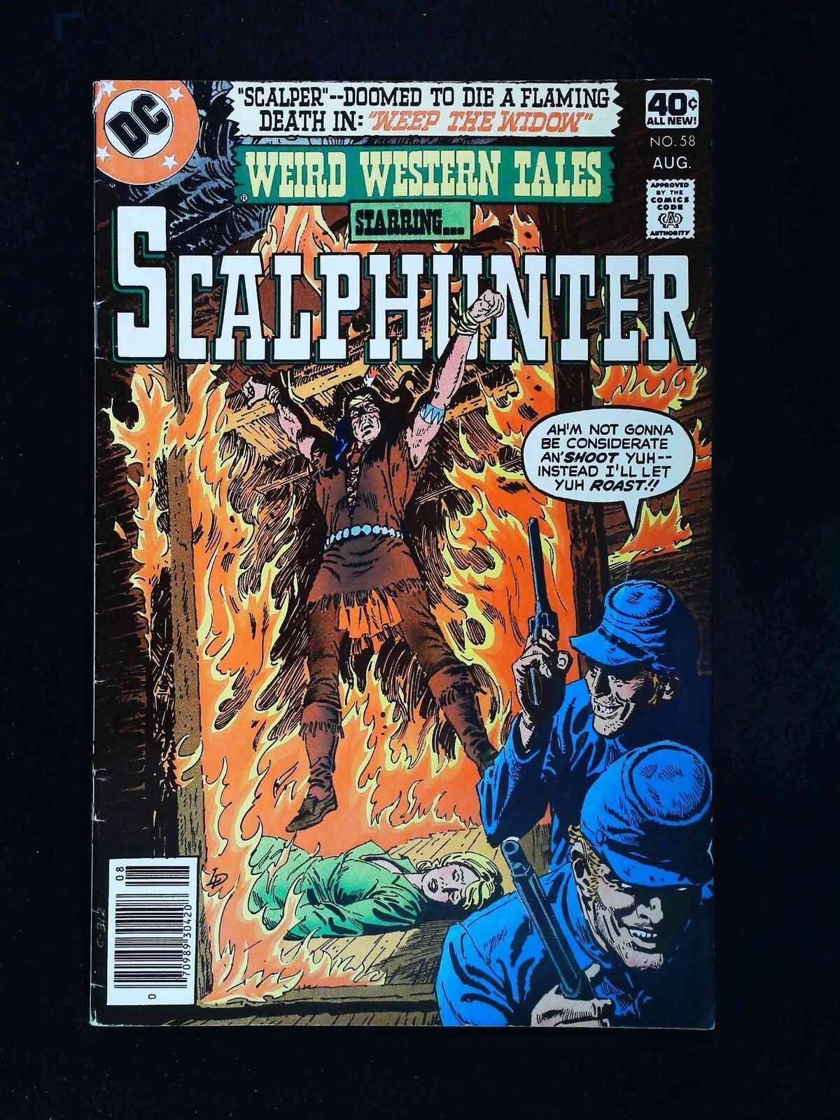 Weird Western Tales #58 Dc Comics 1979 Fn/Vf Newsstand