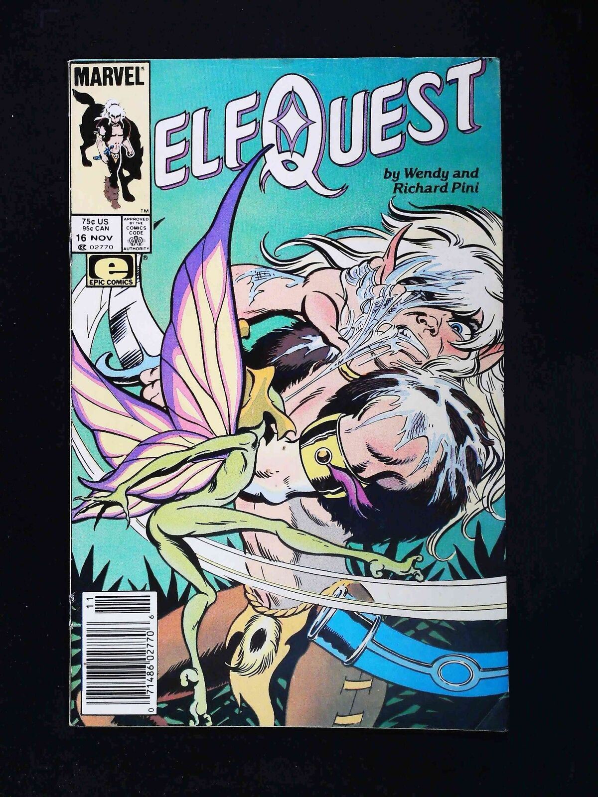 Elfquest #16 Marvel Comics 1986 Fn/Vf Newsstand