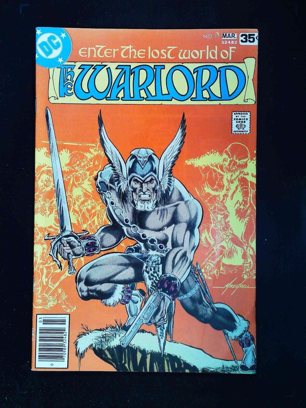 Warlord #11 Dc Comics 1977 Vf Newsstand